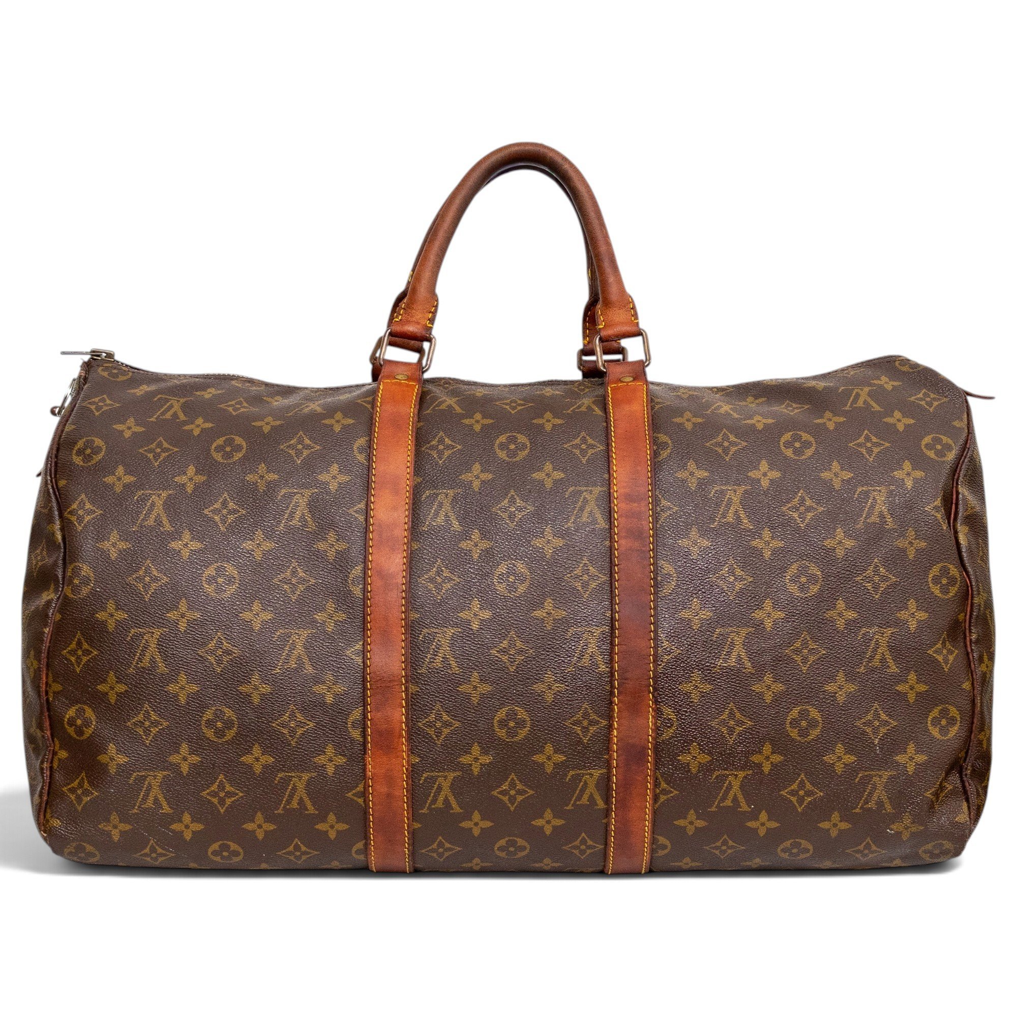 Keepall leather 48h bag