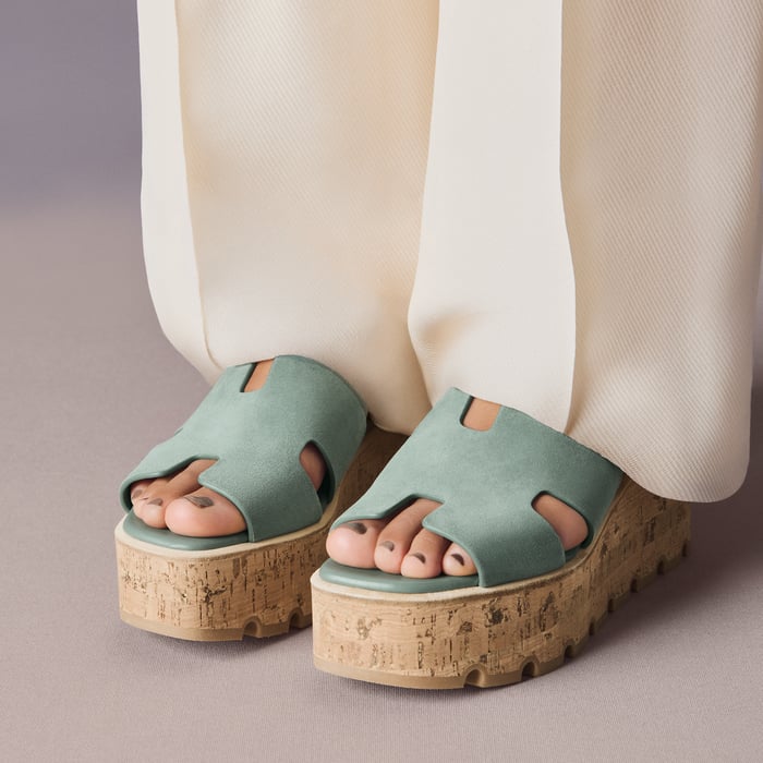 Vert Cèdre Eze 30 Sandal