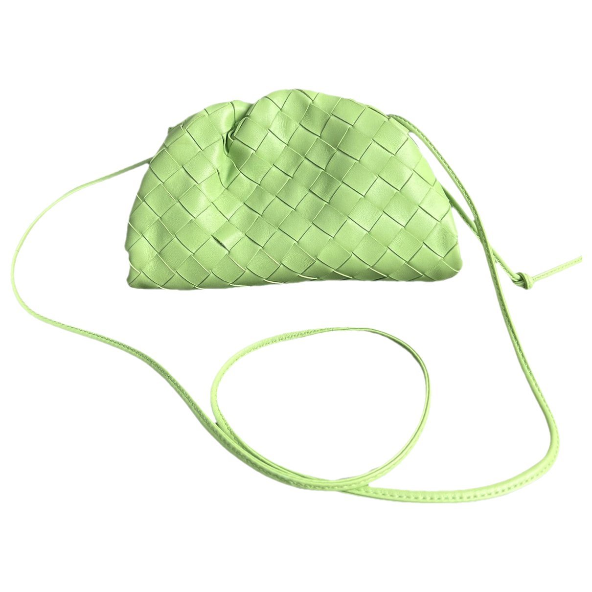 Pouch leather handbag