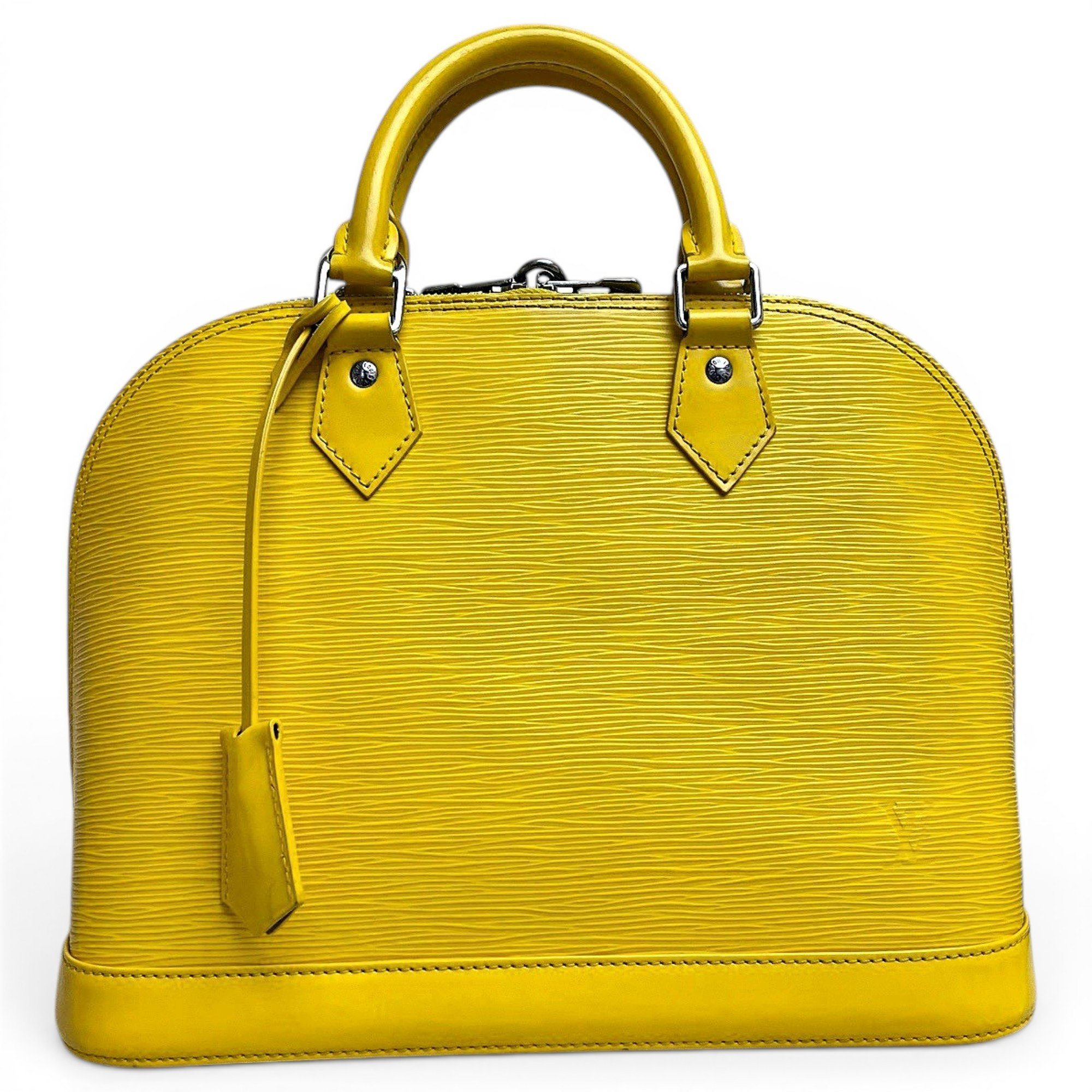 Alma leather handbag