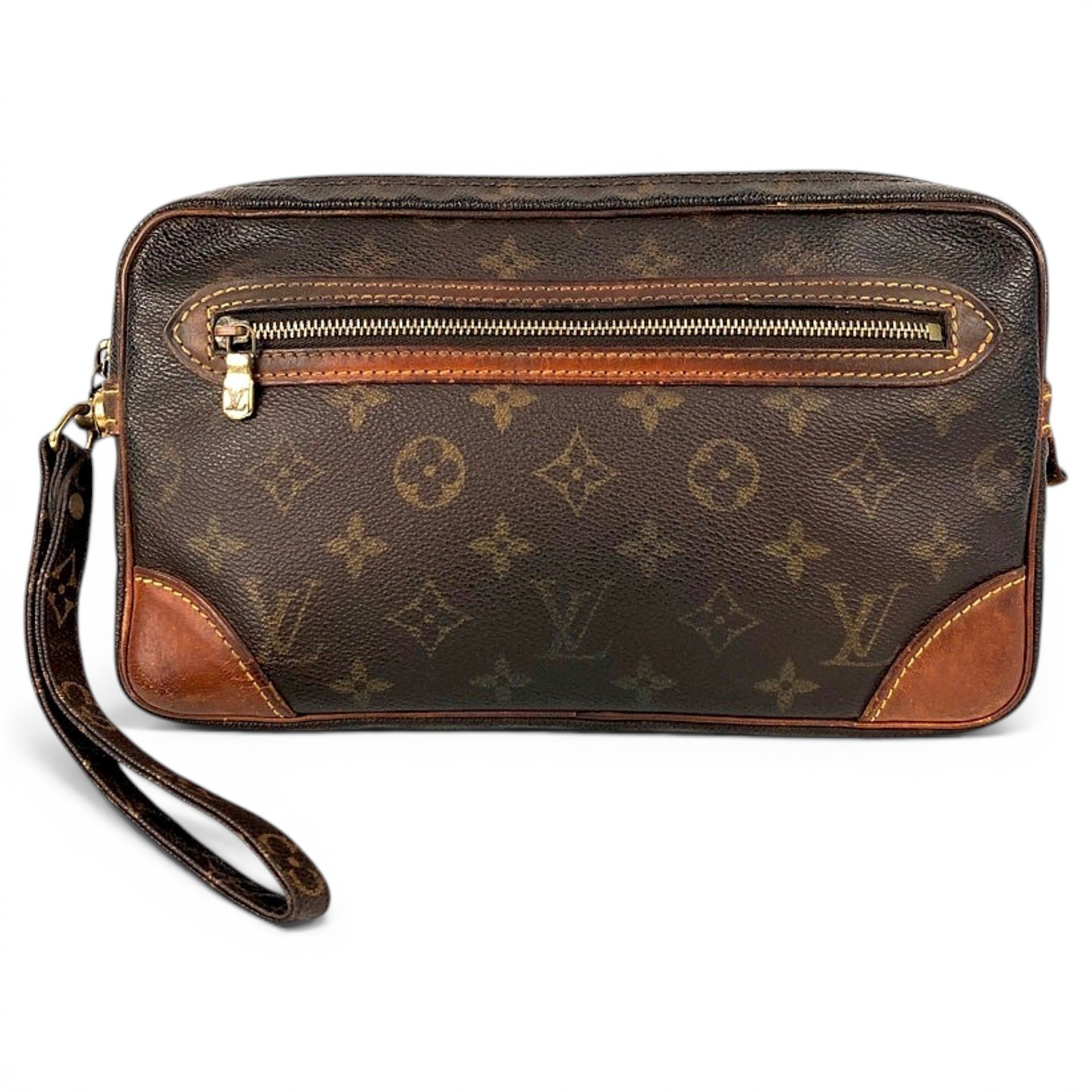 Marly Dragonne cloth clutch bag