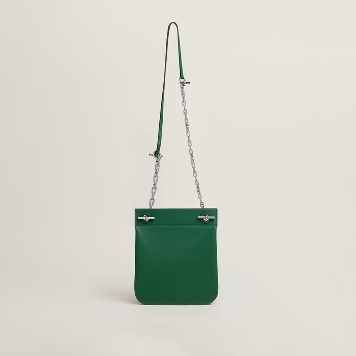 Vert Moyen Poche Cliquetis Bag