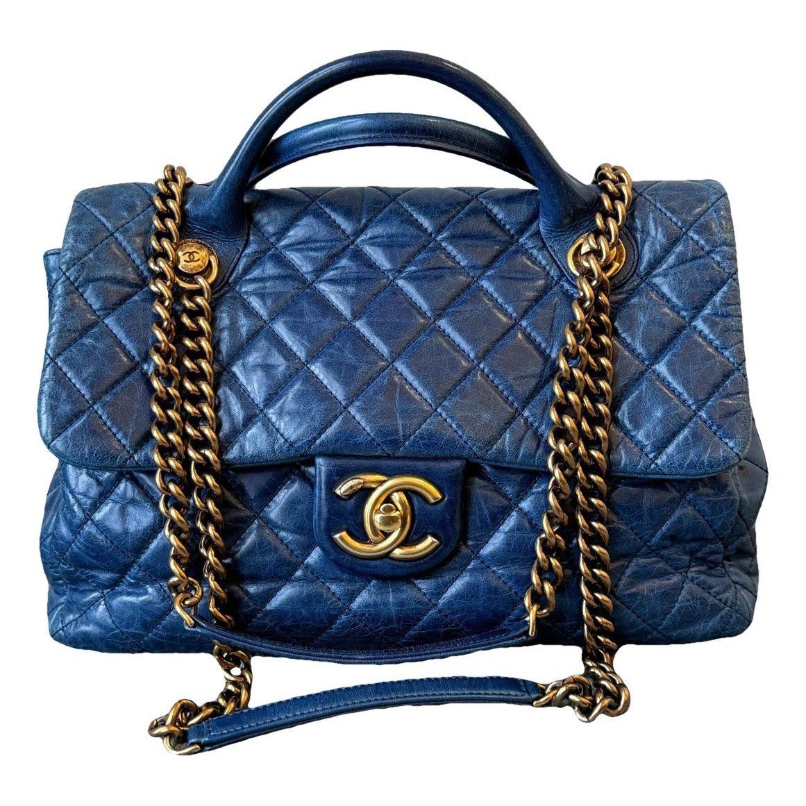 Timeless Classique Top Handle leather handbag