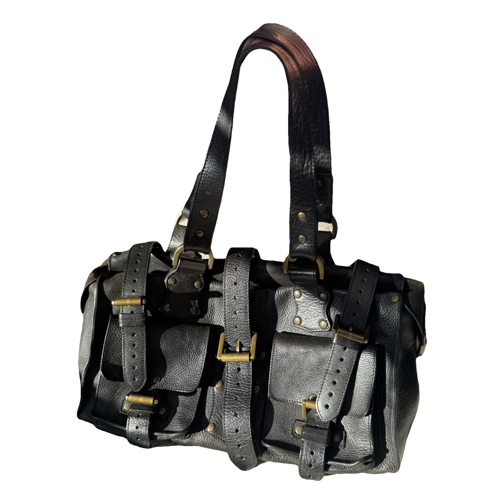 Roxanne leather handbag
