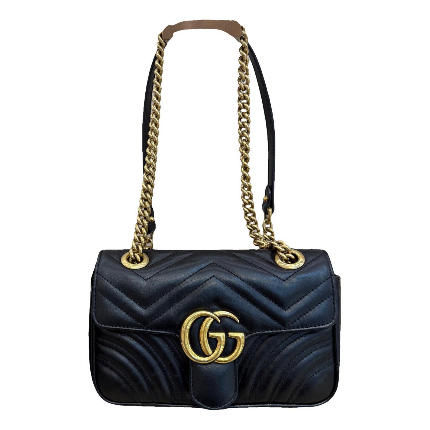 GG Marmont Flap leather crossbody bag