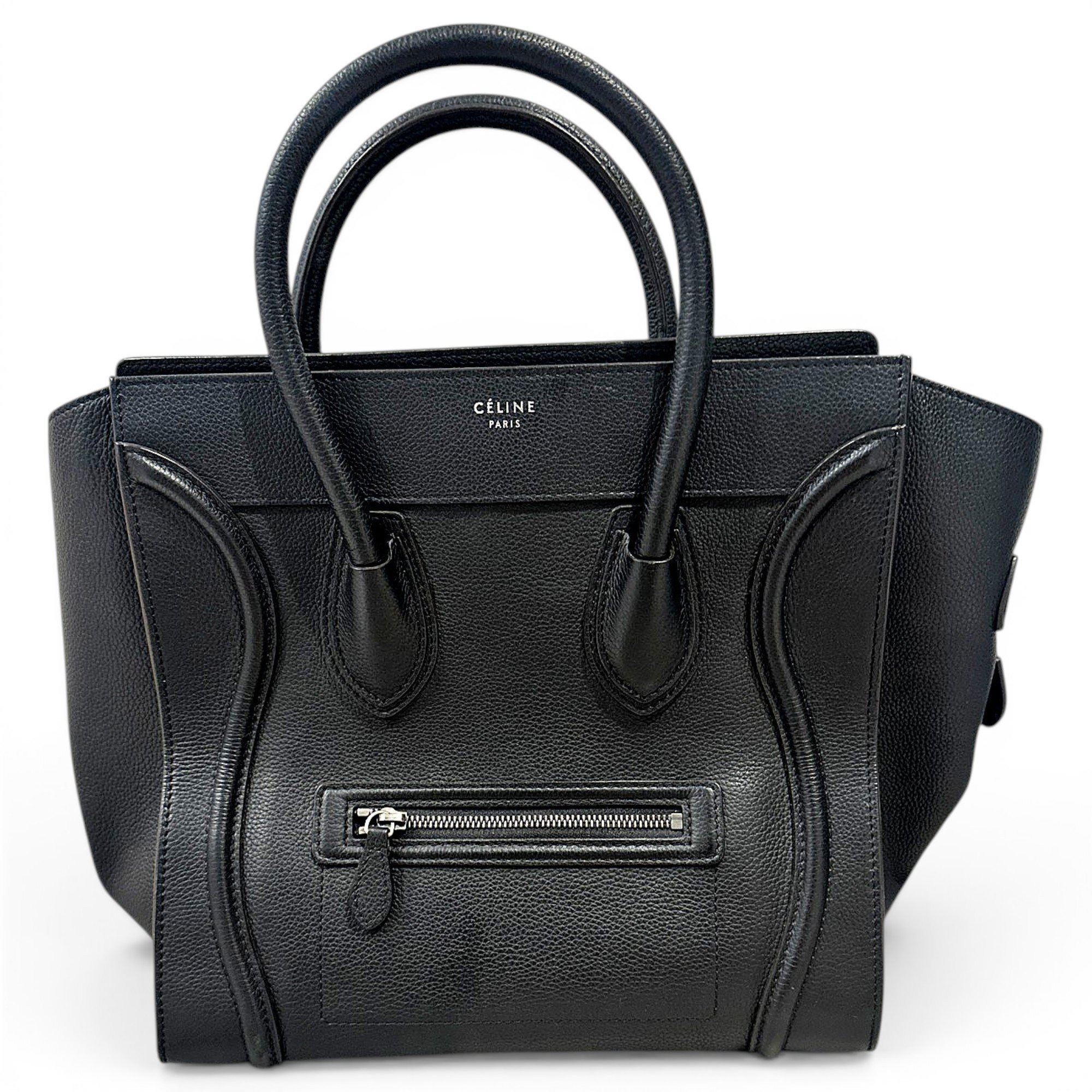 Luggage leather handbag