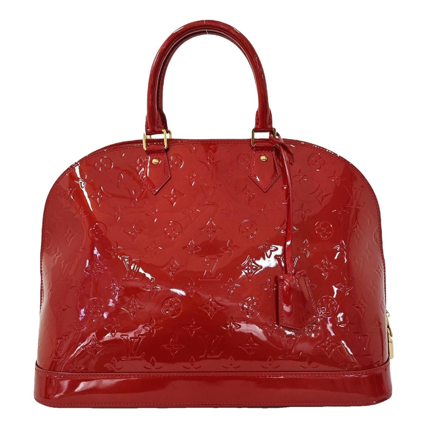 Alma patent leather handbag