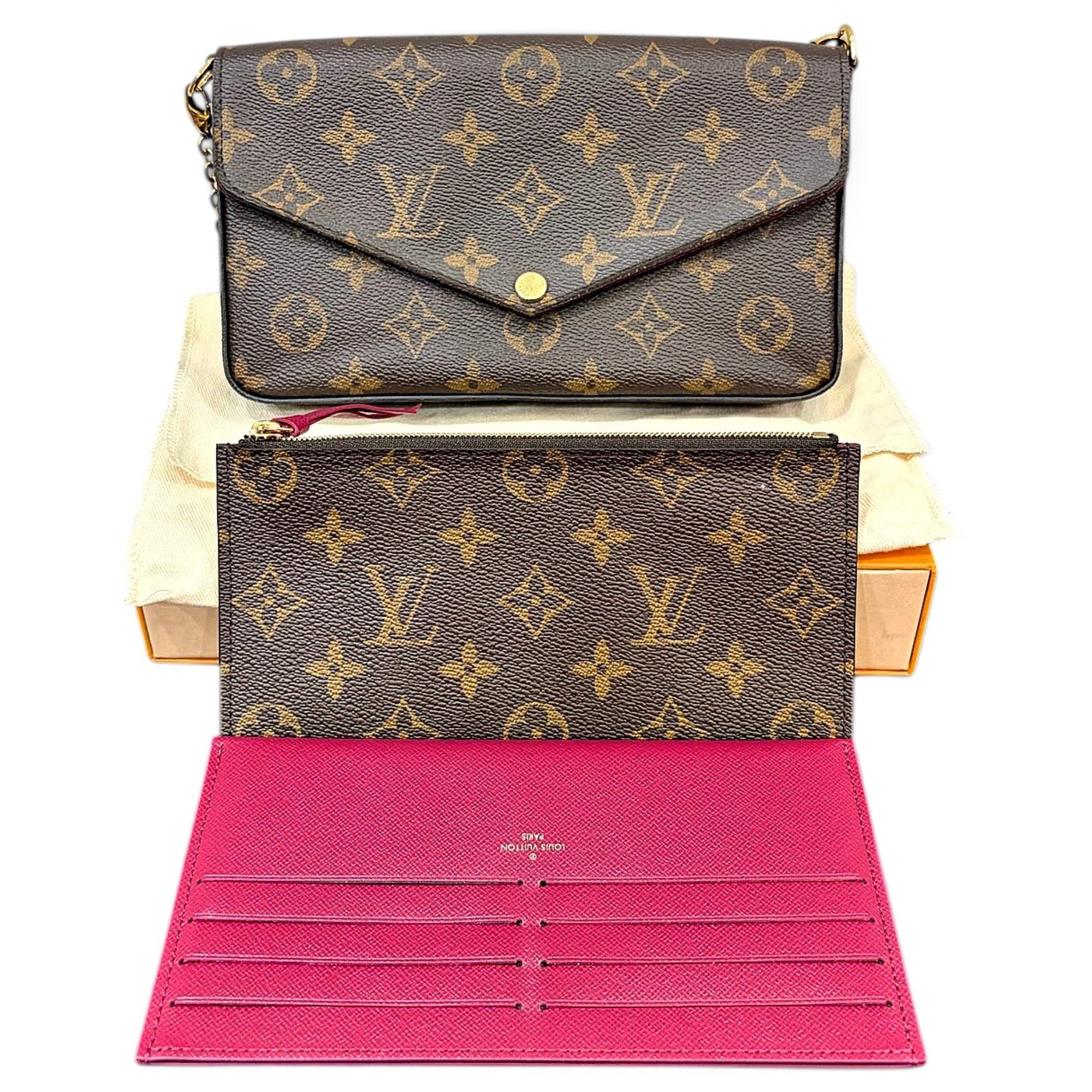 Félicie leather crossbody bag