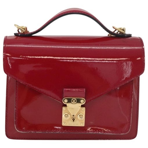 Monceau patent leather handbag