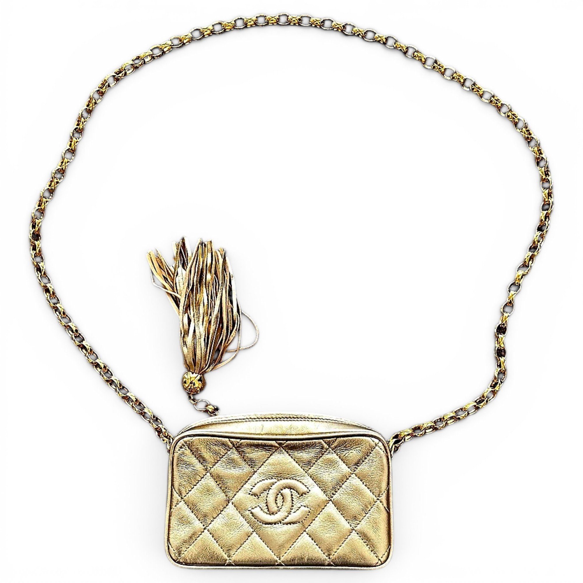Leather mini bag