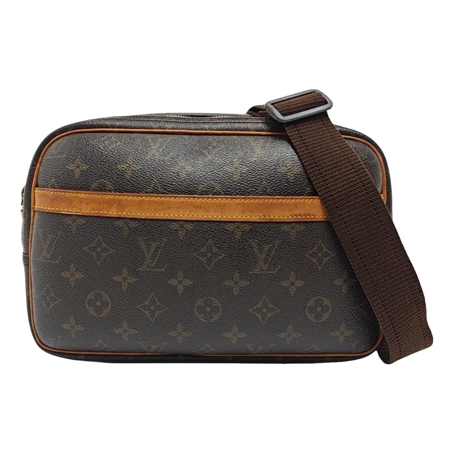 Reporter leather handbag