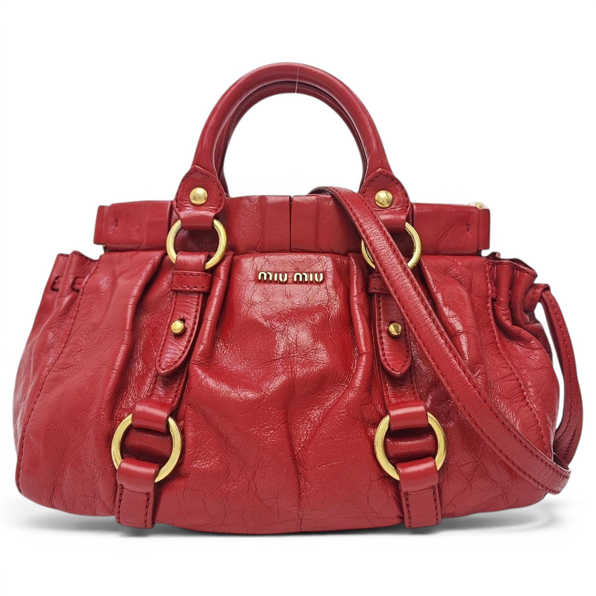 Vitello leather handbag