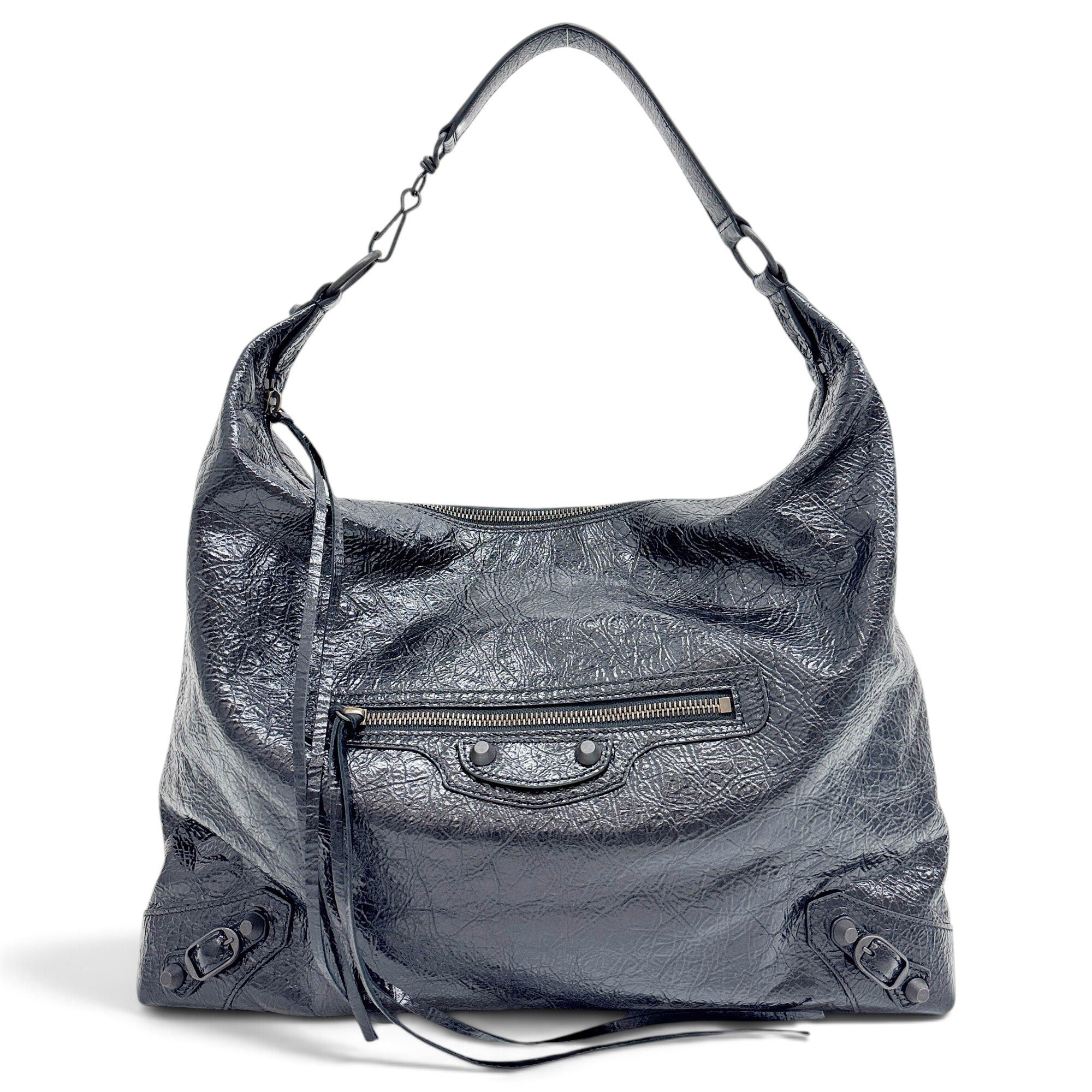 Leather handbag