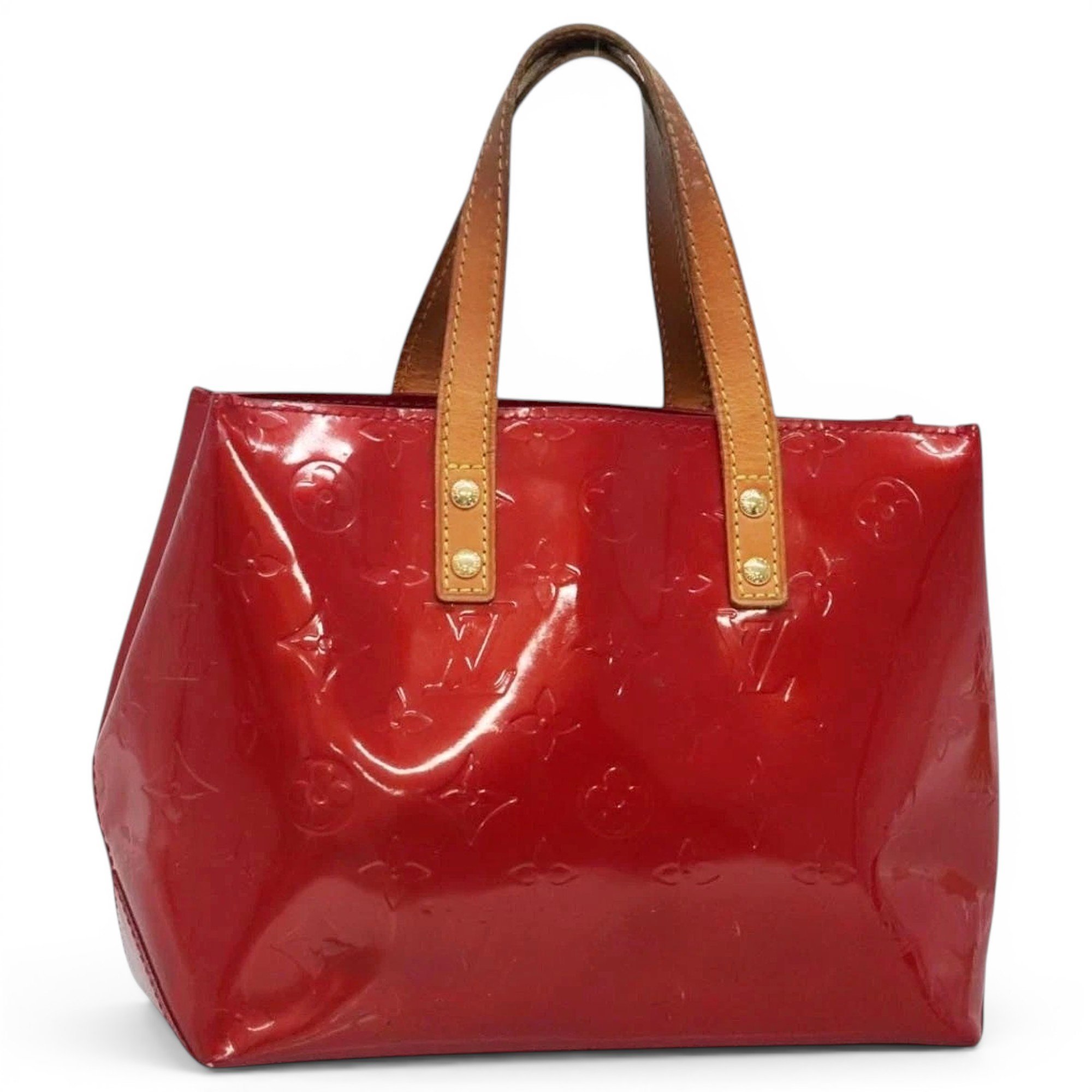 Louis Vuitton Reade patent leather handbag