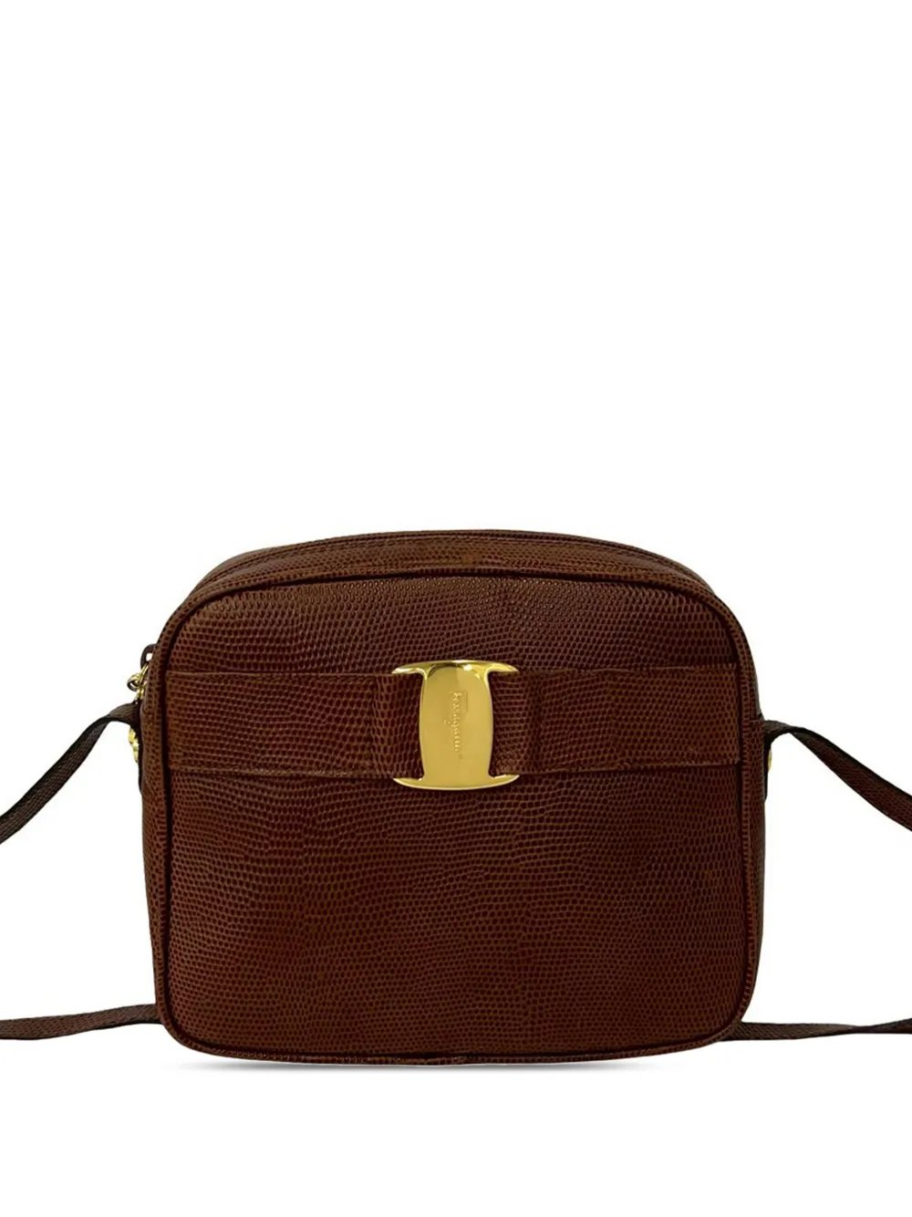 2010-2026 Lizard Embossed Leather Vara crossbody bag