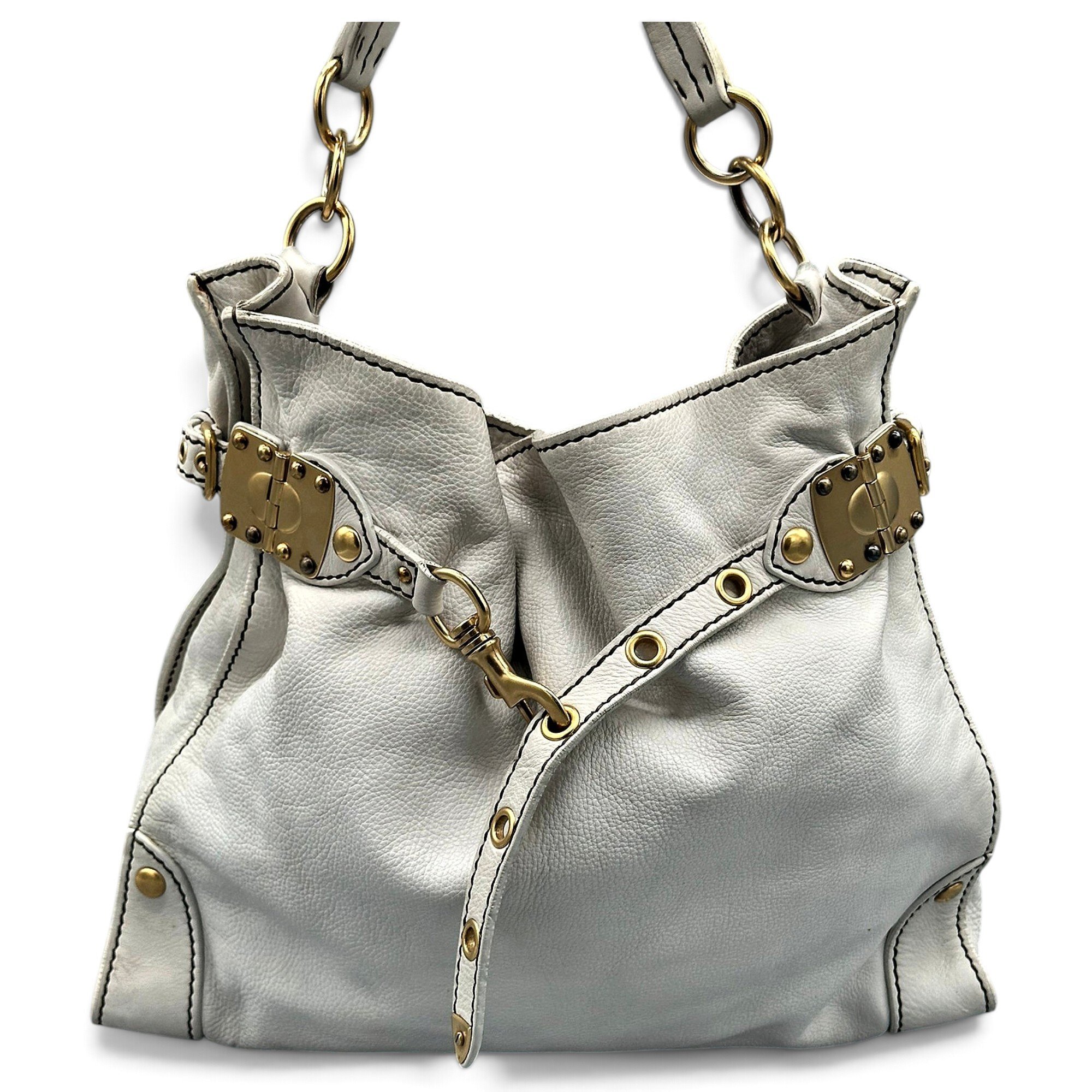Leather handbag