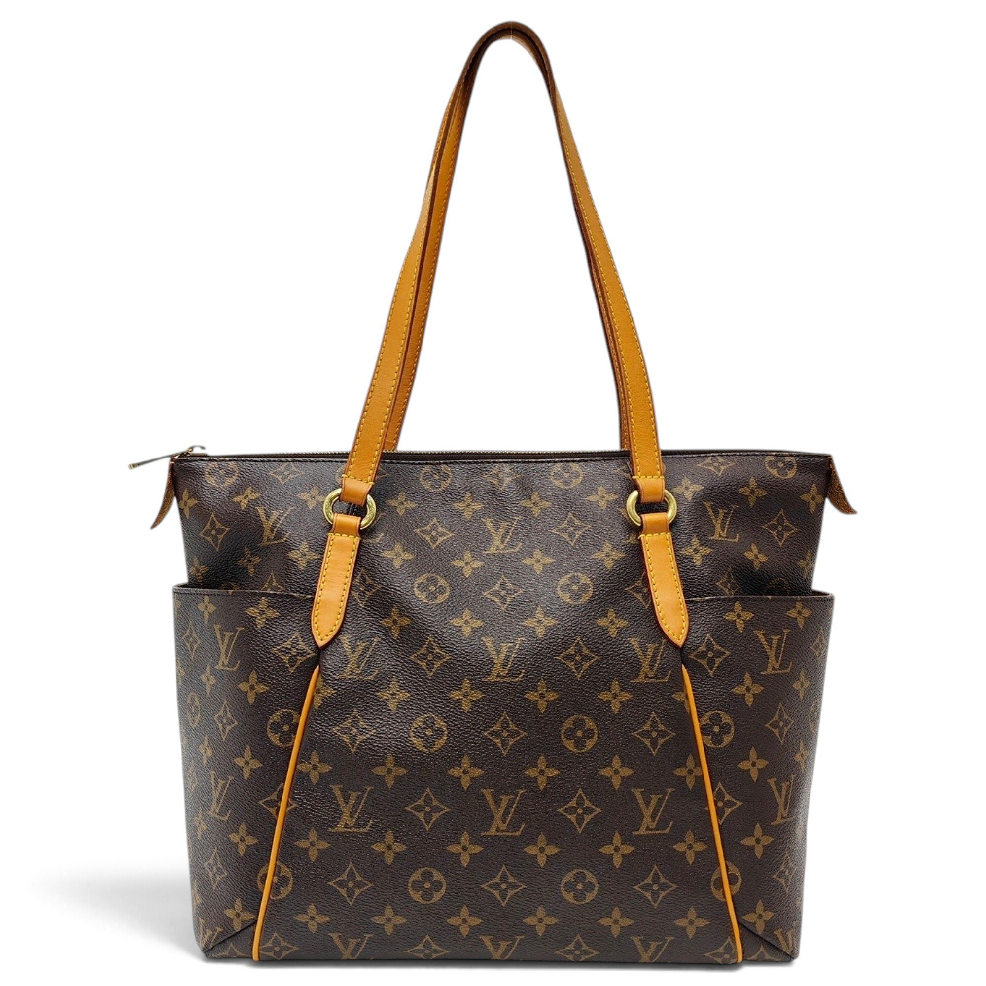 Totally leather handbag
