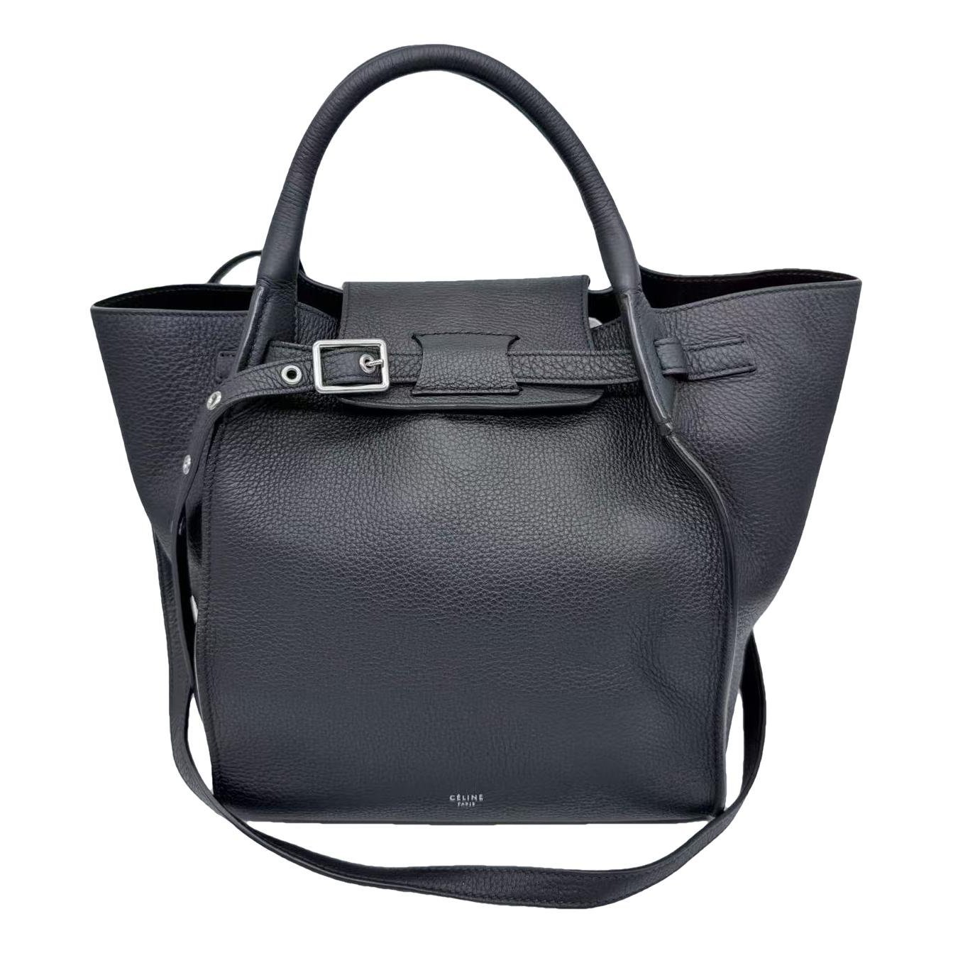Big Bag leather handbag