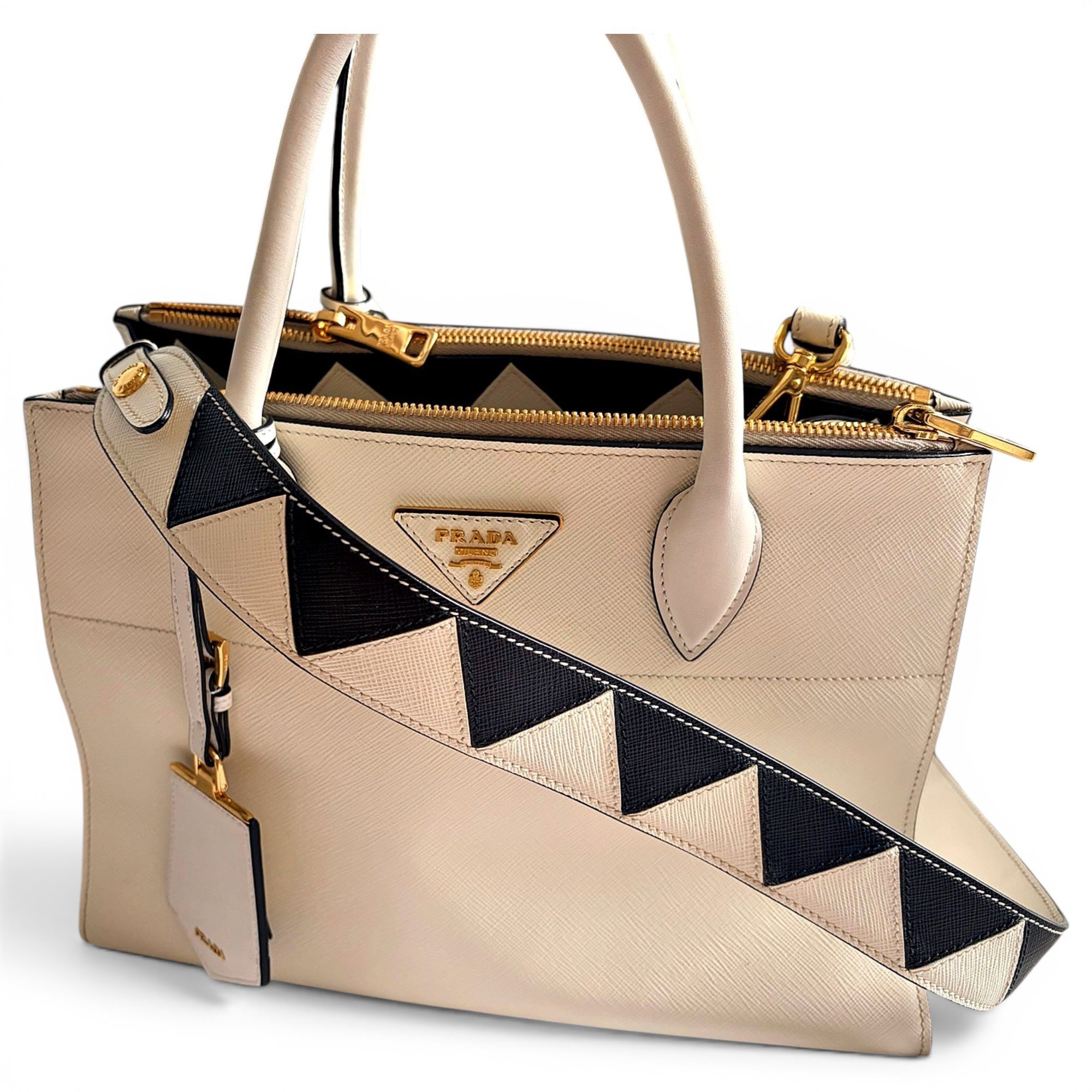 Galleria leather handbag