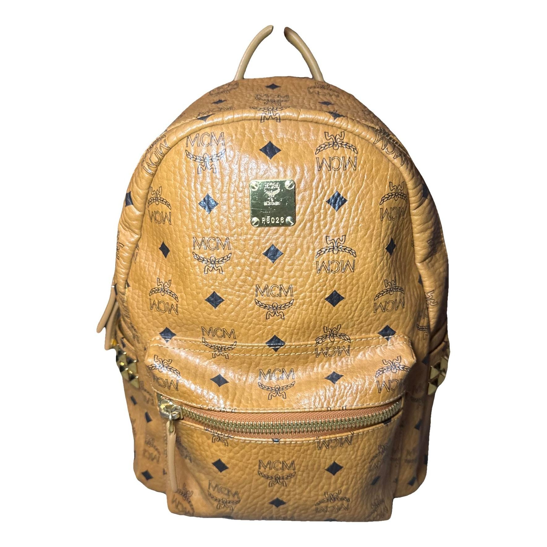 Stark leather backpack