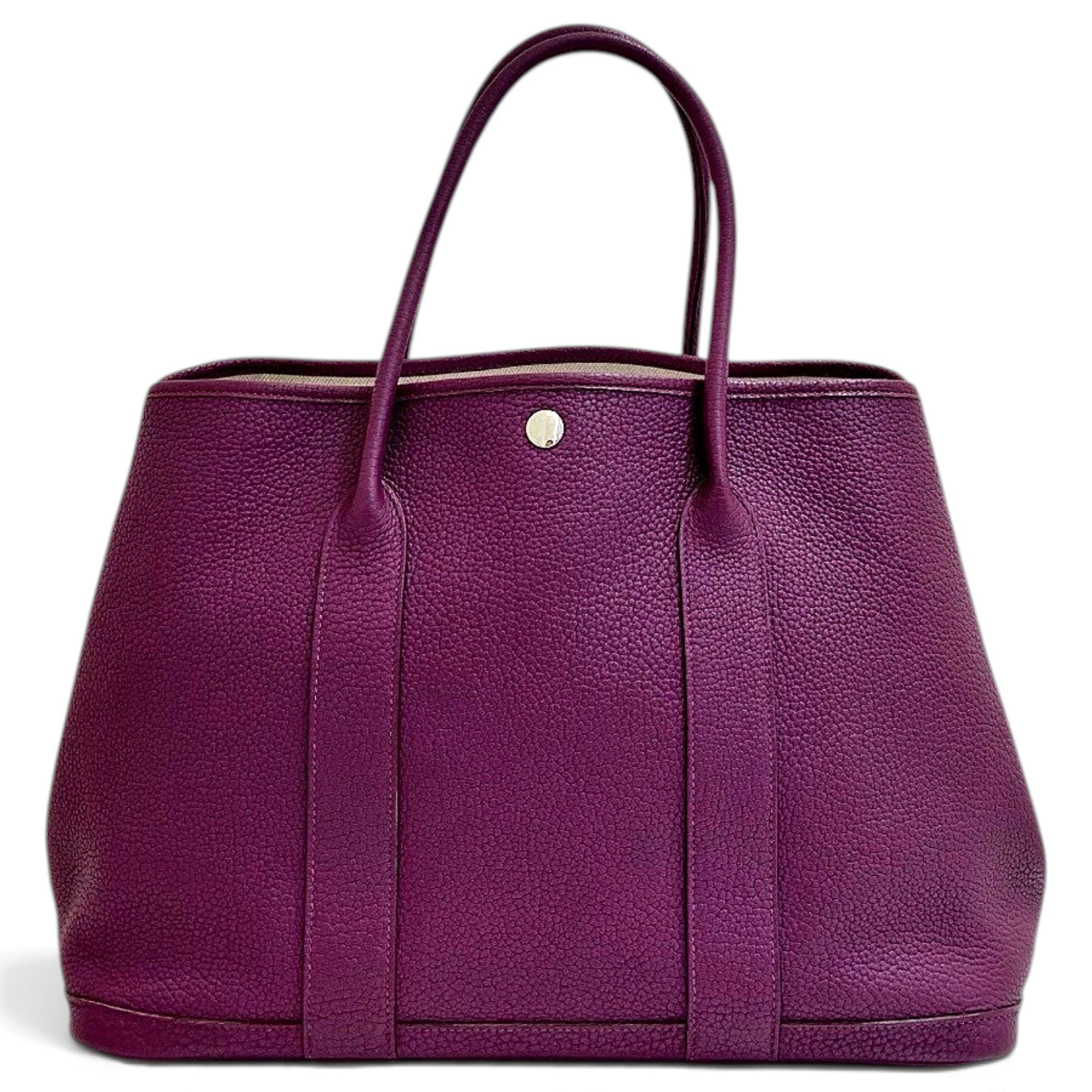 Garden Party leather handbag