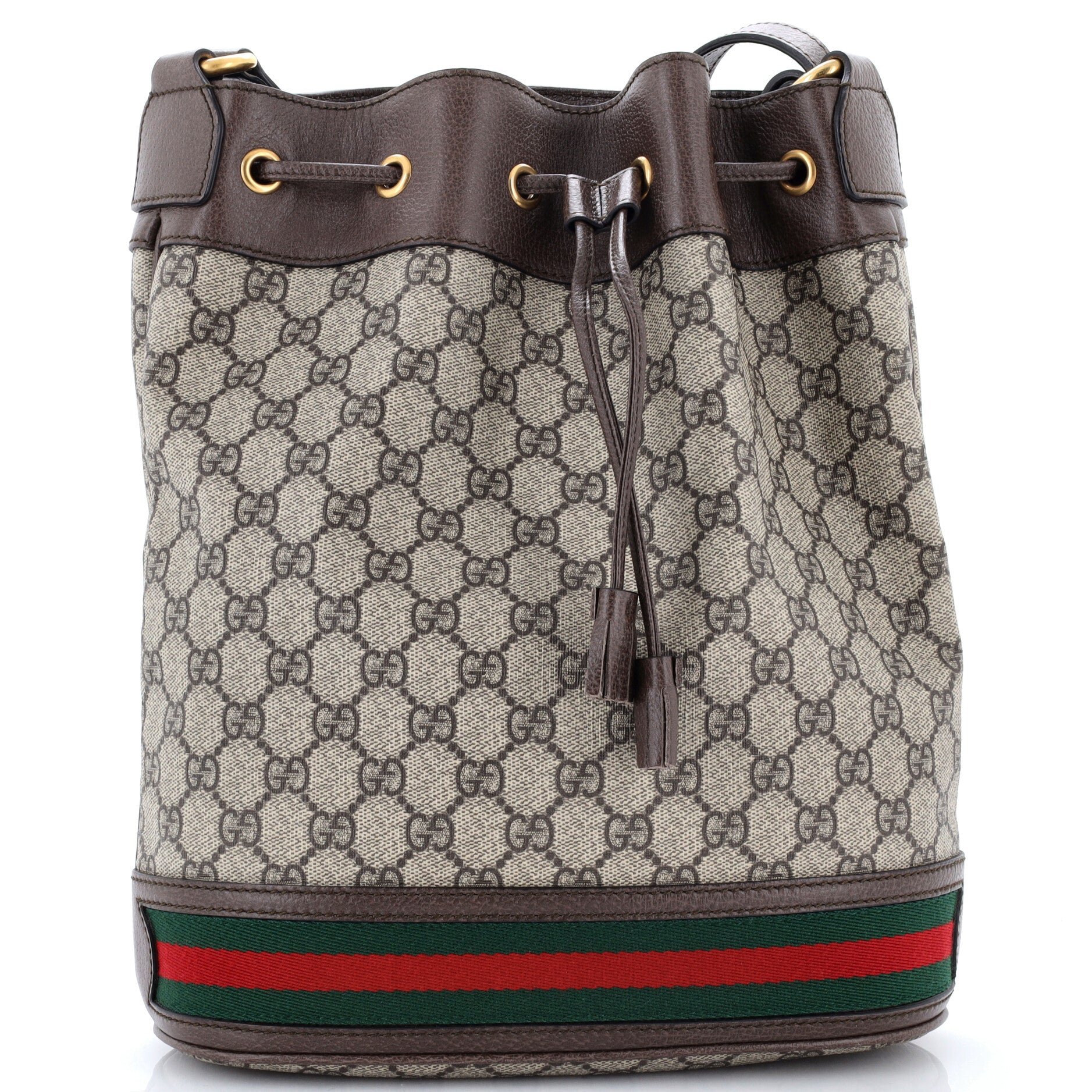Ophidia Bucket Bag GG Coated Canvas Medium