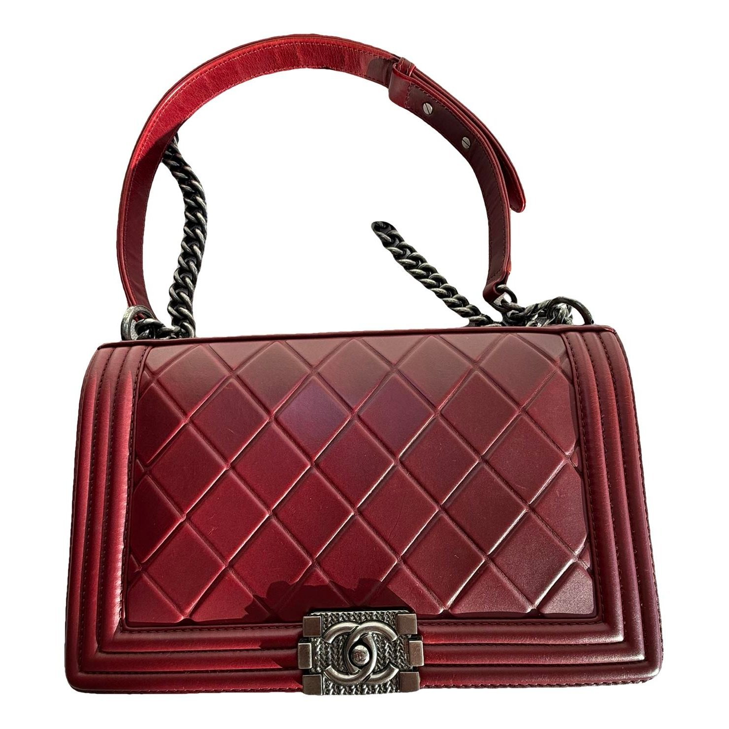 Boy leather crossbody bag