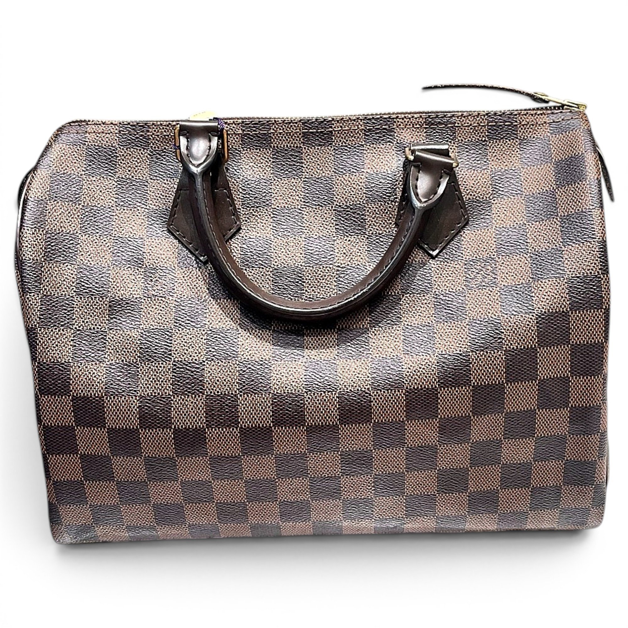 Speedy leather handbag