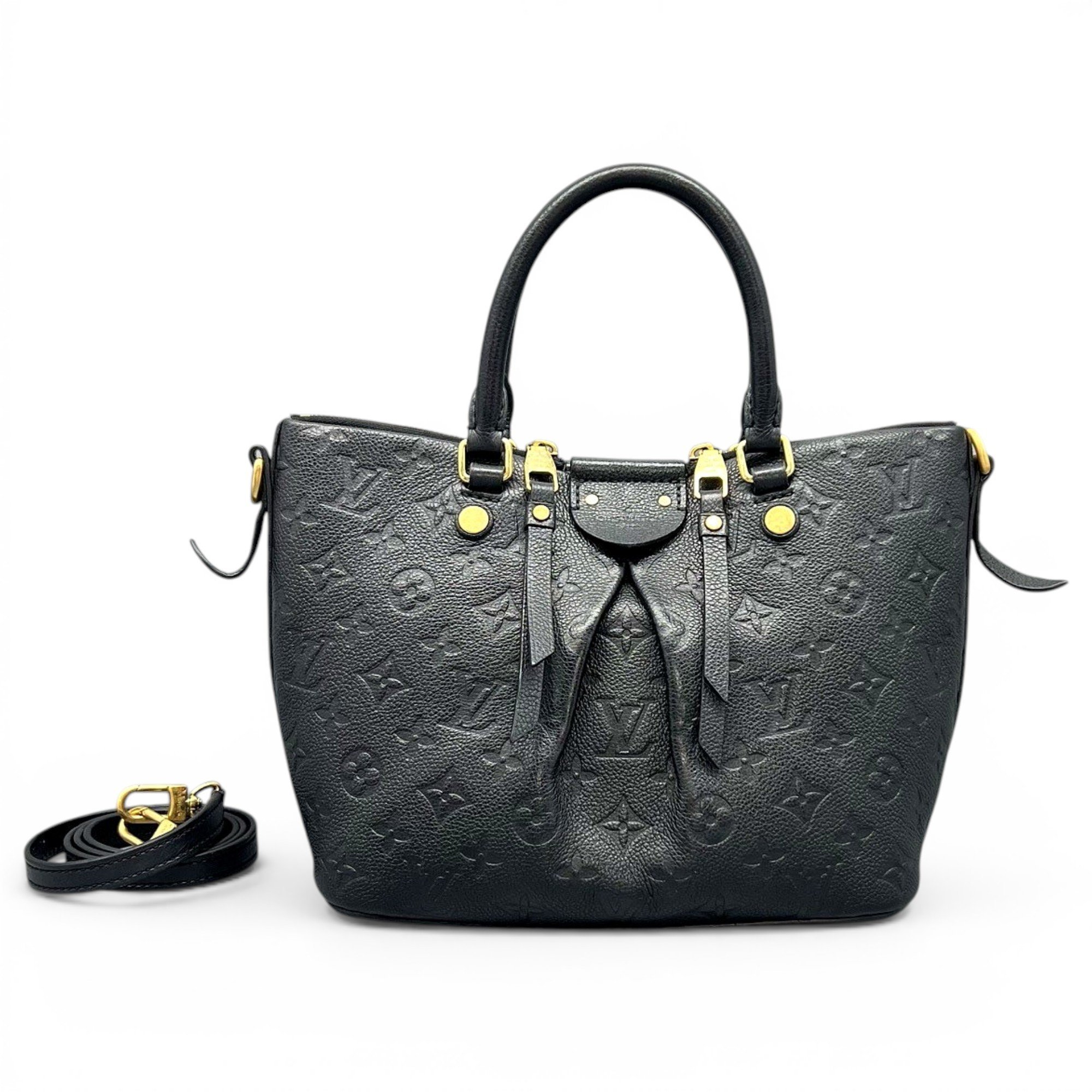 Mazarine leather handbag