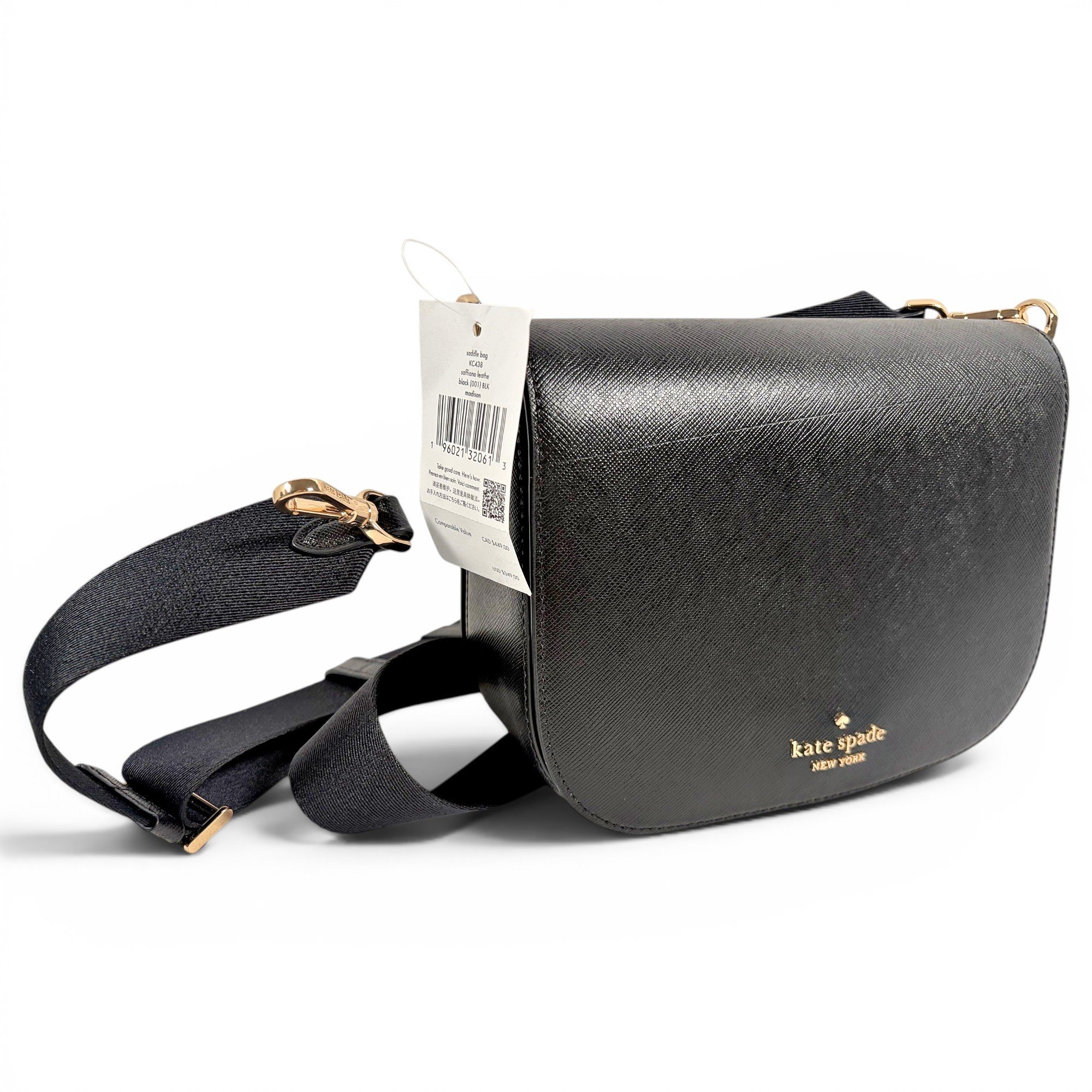 Leather crossbody bag