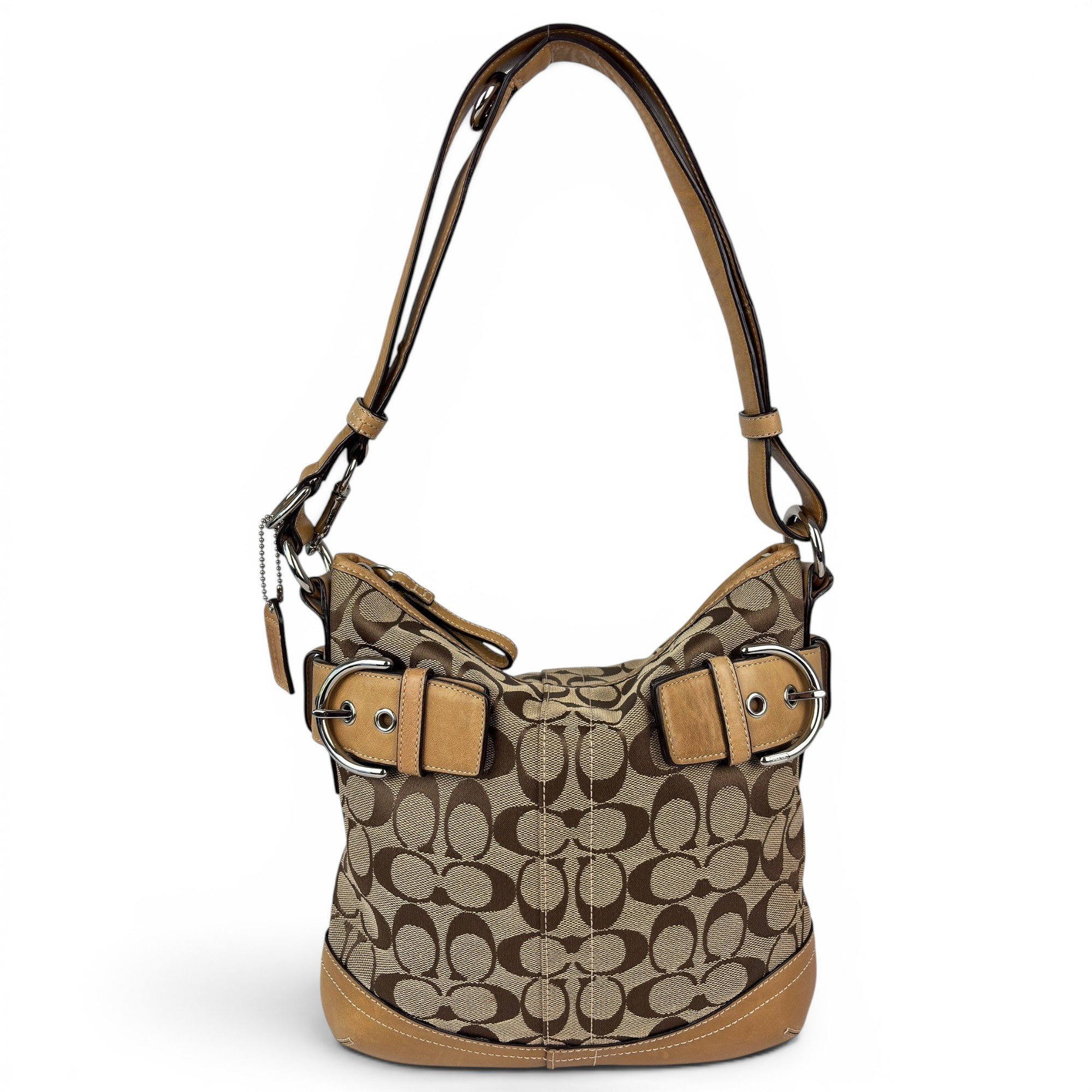 Signature Sufflette cloth handbag