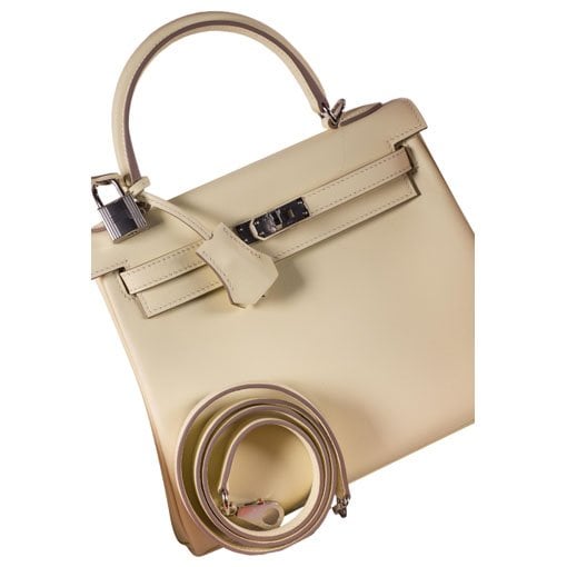 Kelly 25 leather handbag