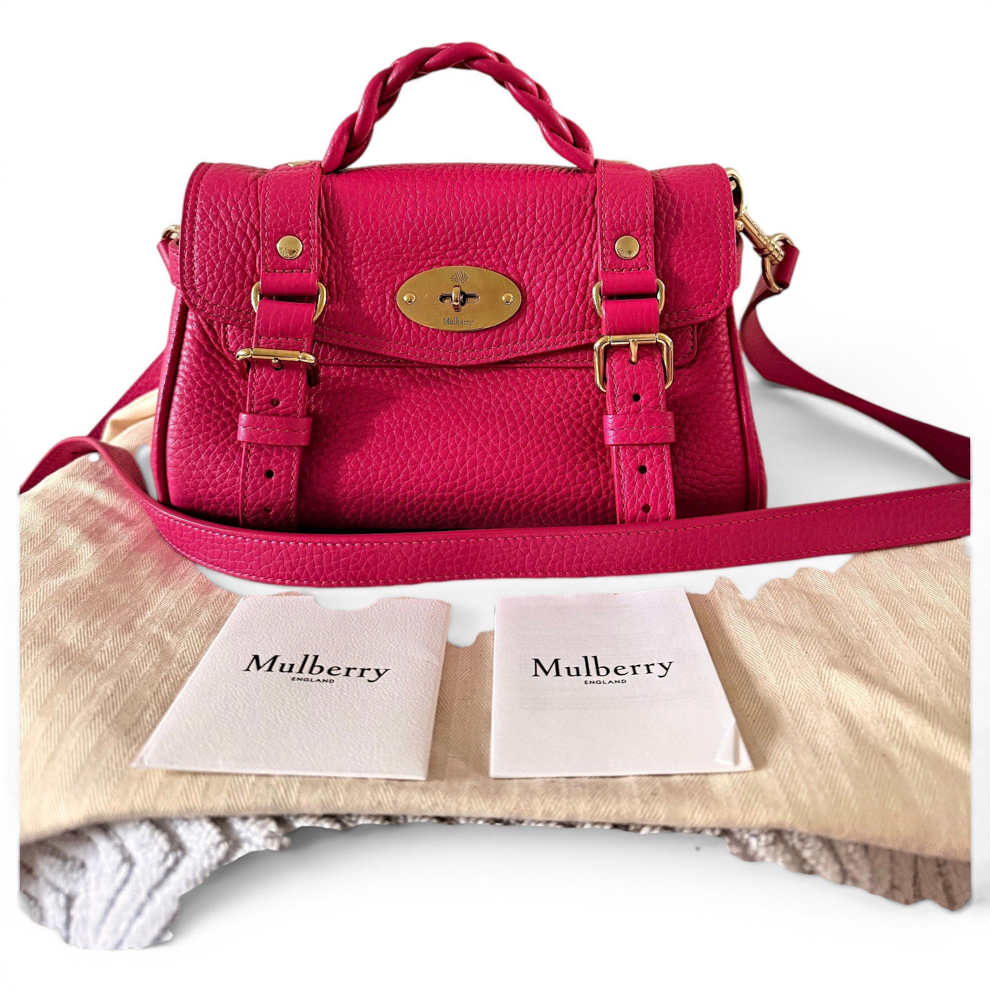 Mulberry Alexa leather handbag