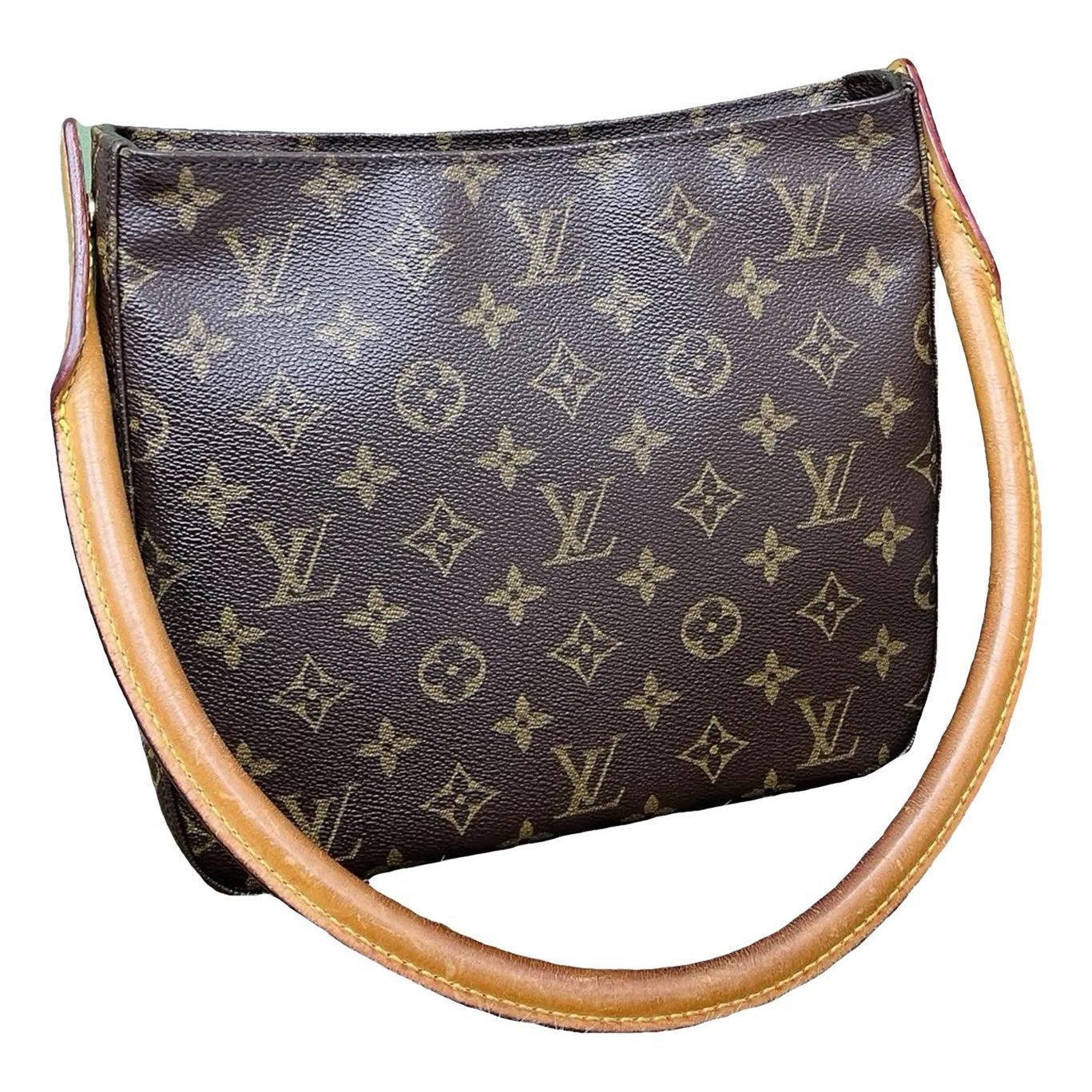Looping vinyl handbag