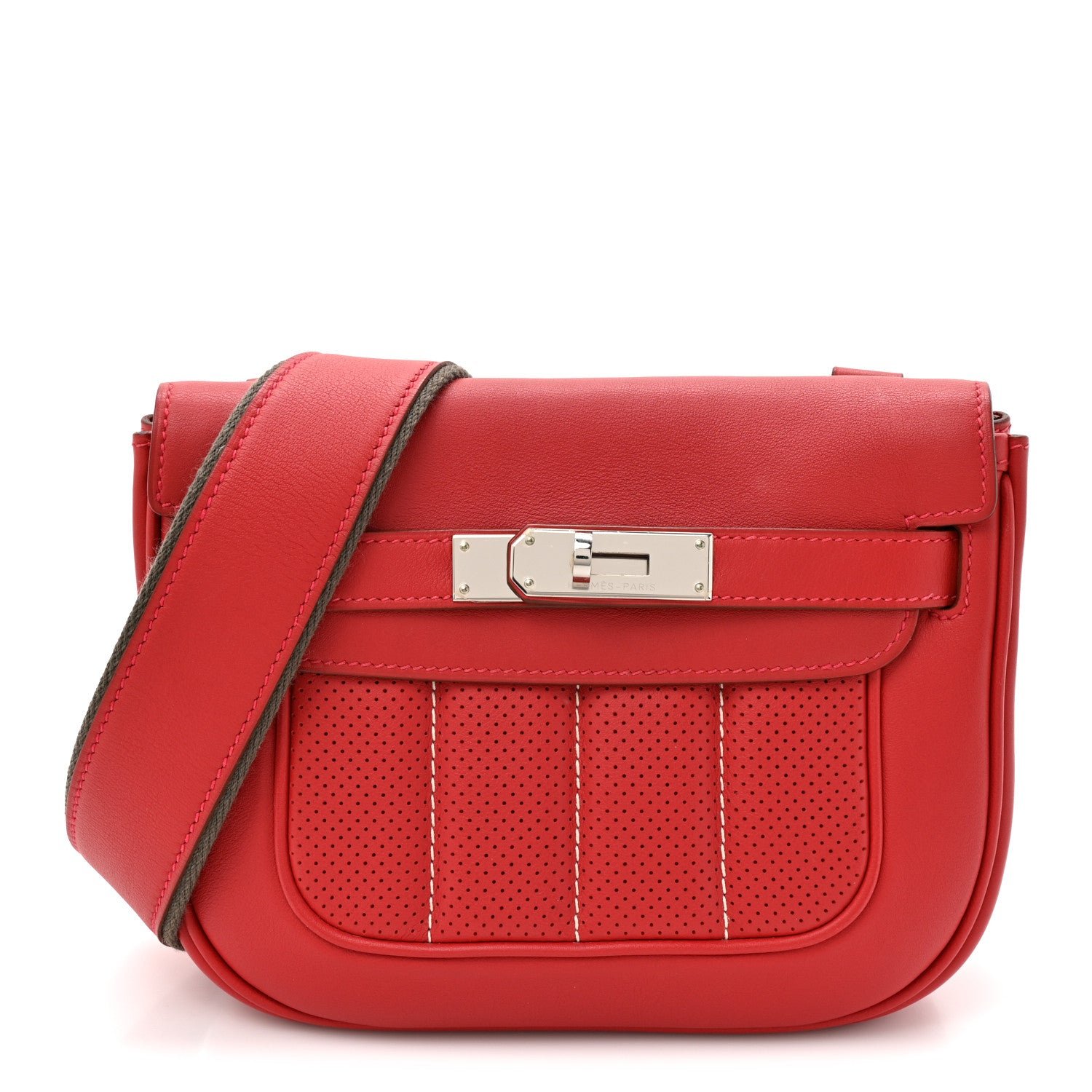 Hermes Hermes Swift Mini Sac Berline Vermillion