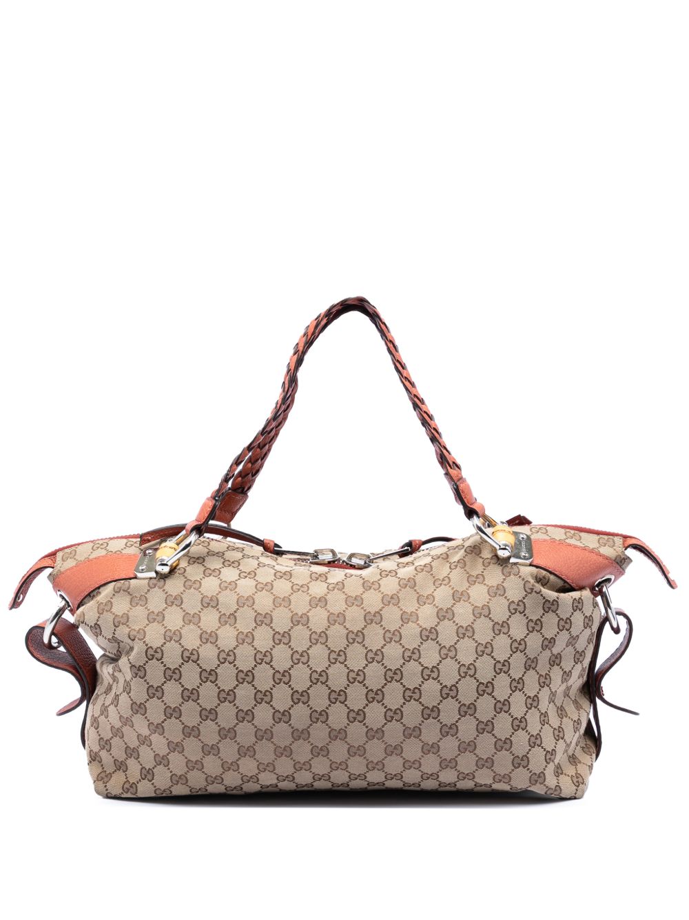 2016-2026 Medium GG Canvas Bamboo Bar tote bag