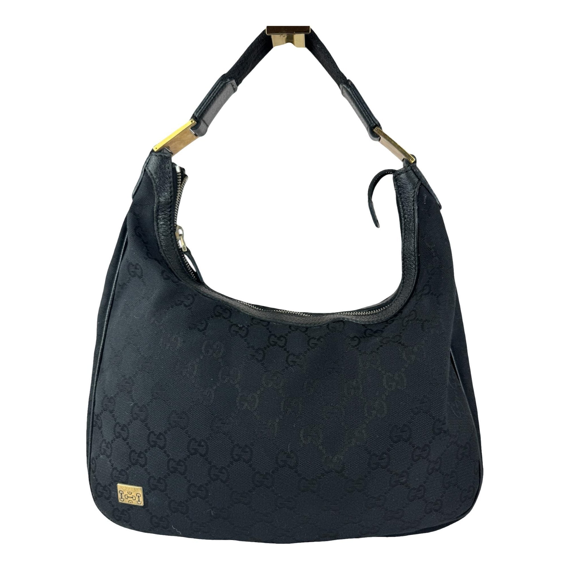 Hobo leather handbag