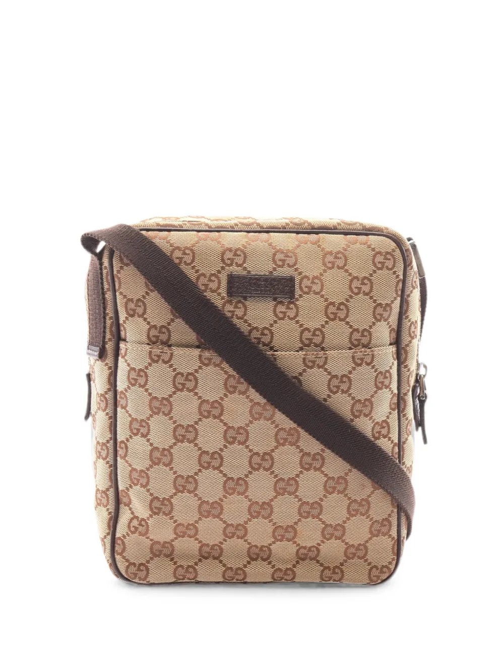 2000s GG canvas cross body bag