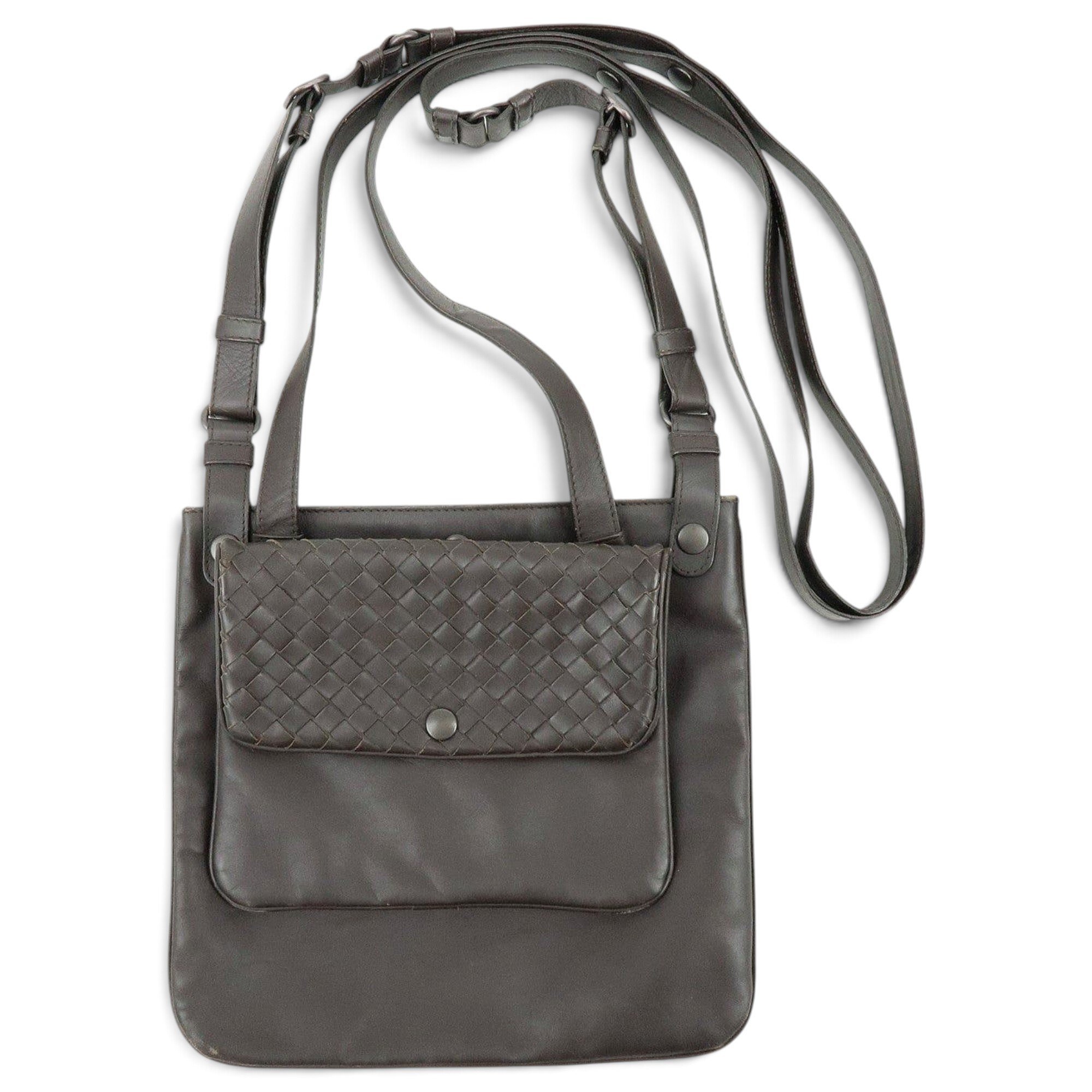 Veneta leather crossbody bag