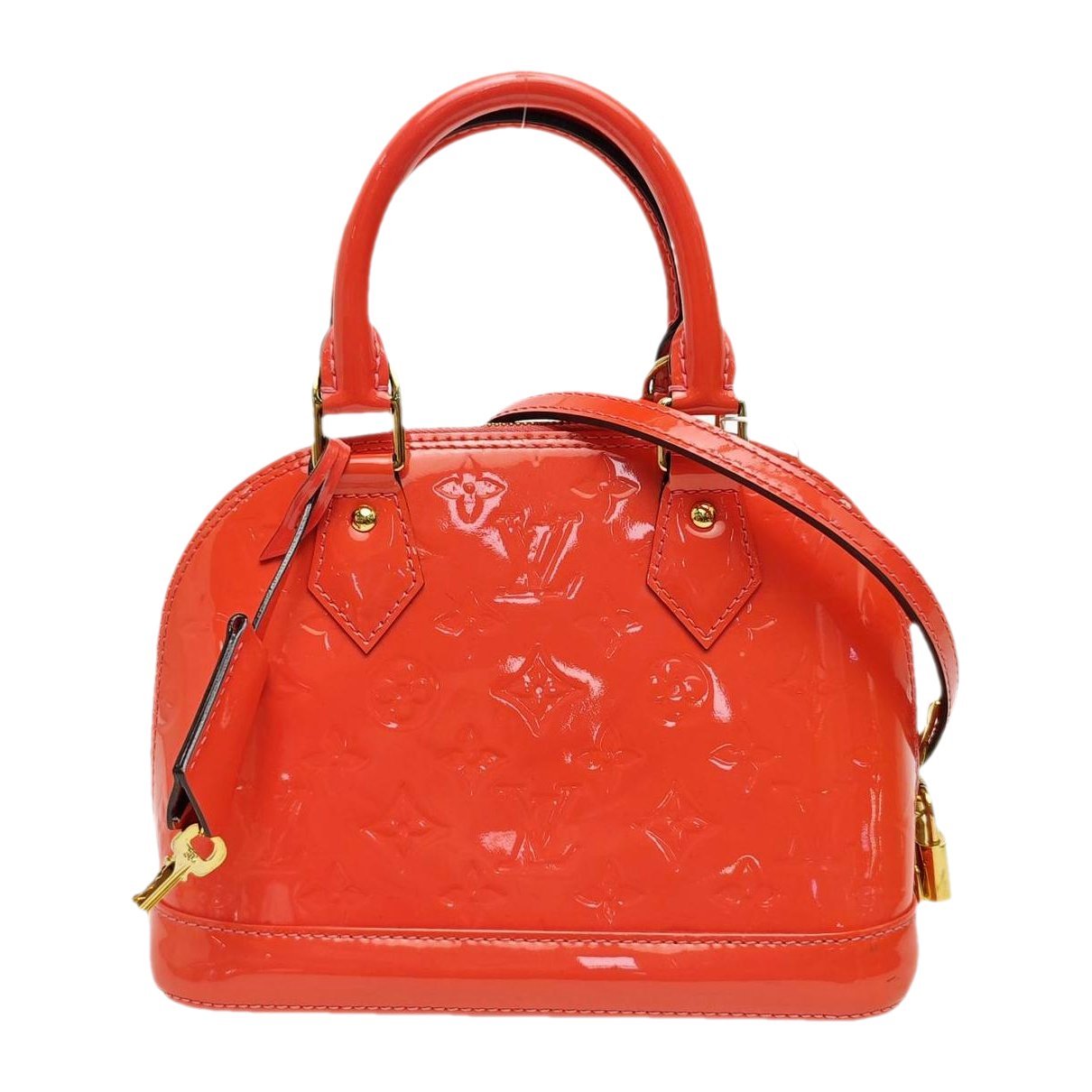 Alma BB patent leather handbag