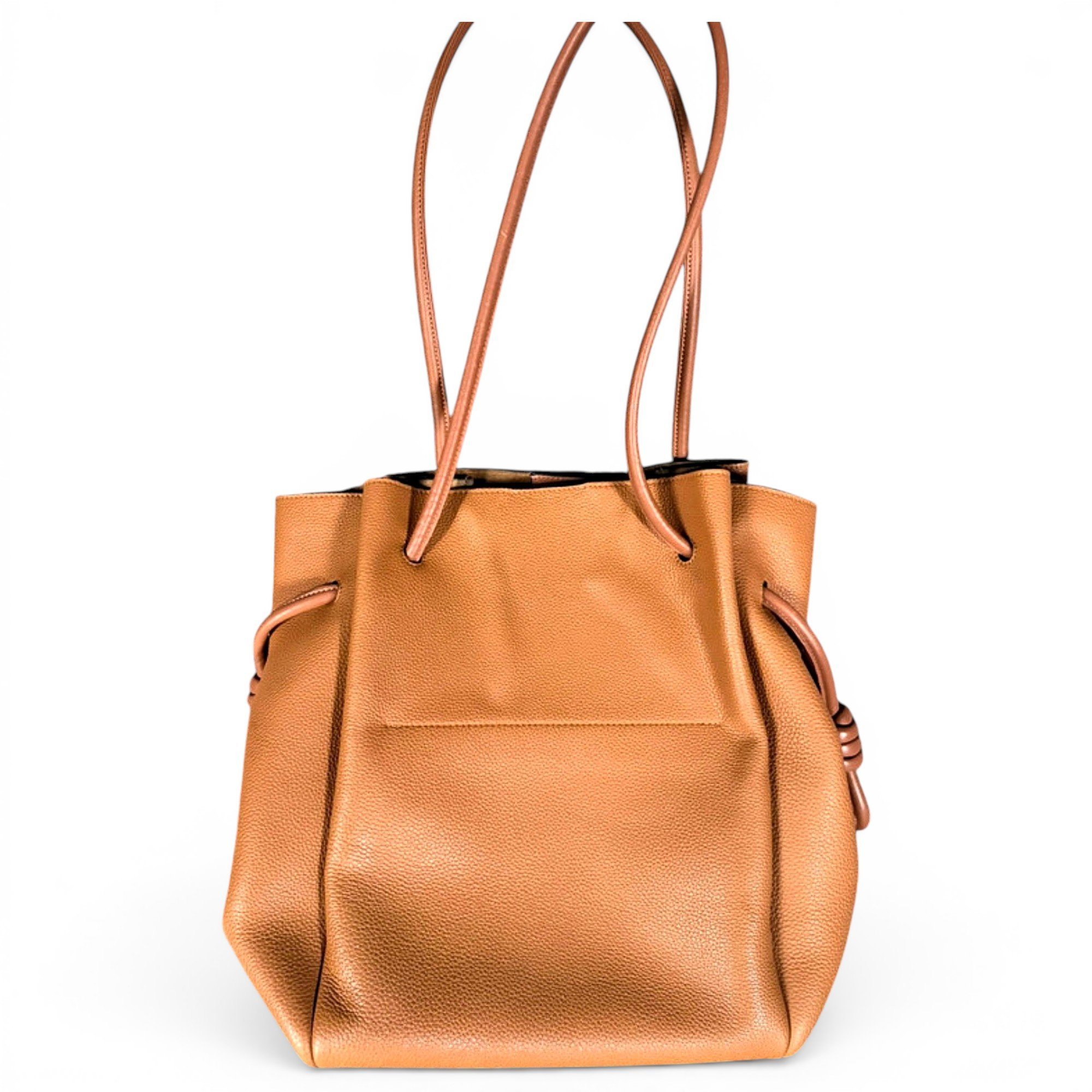 Flamenco leather tote
