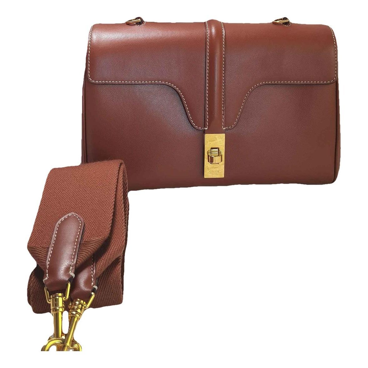 Sac 16 leather handbag