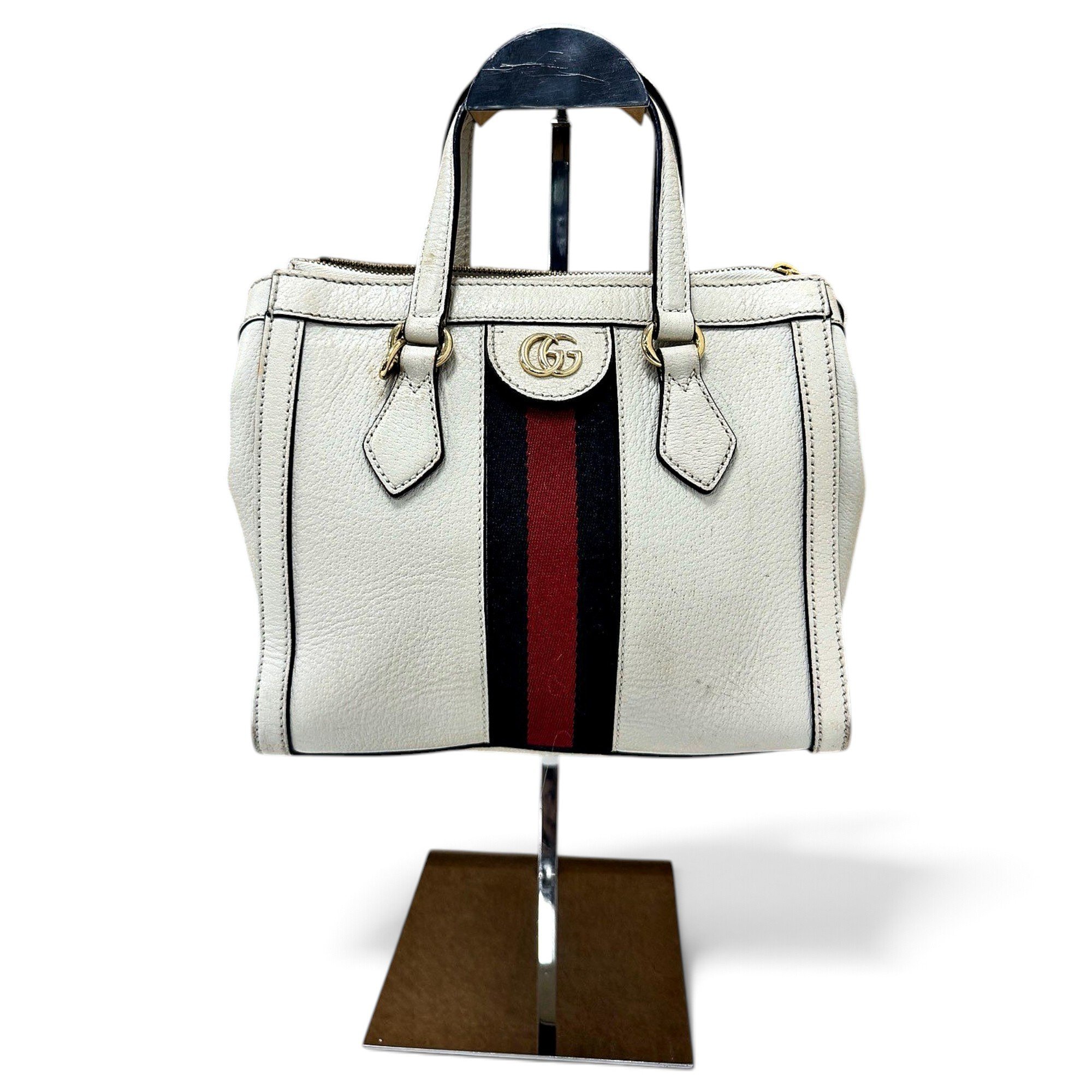 Ophidia leather handbag