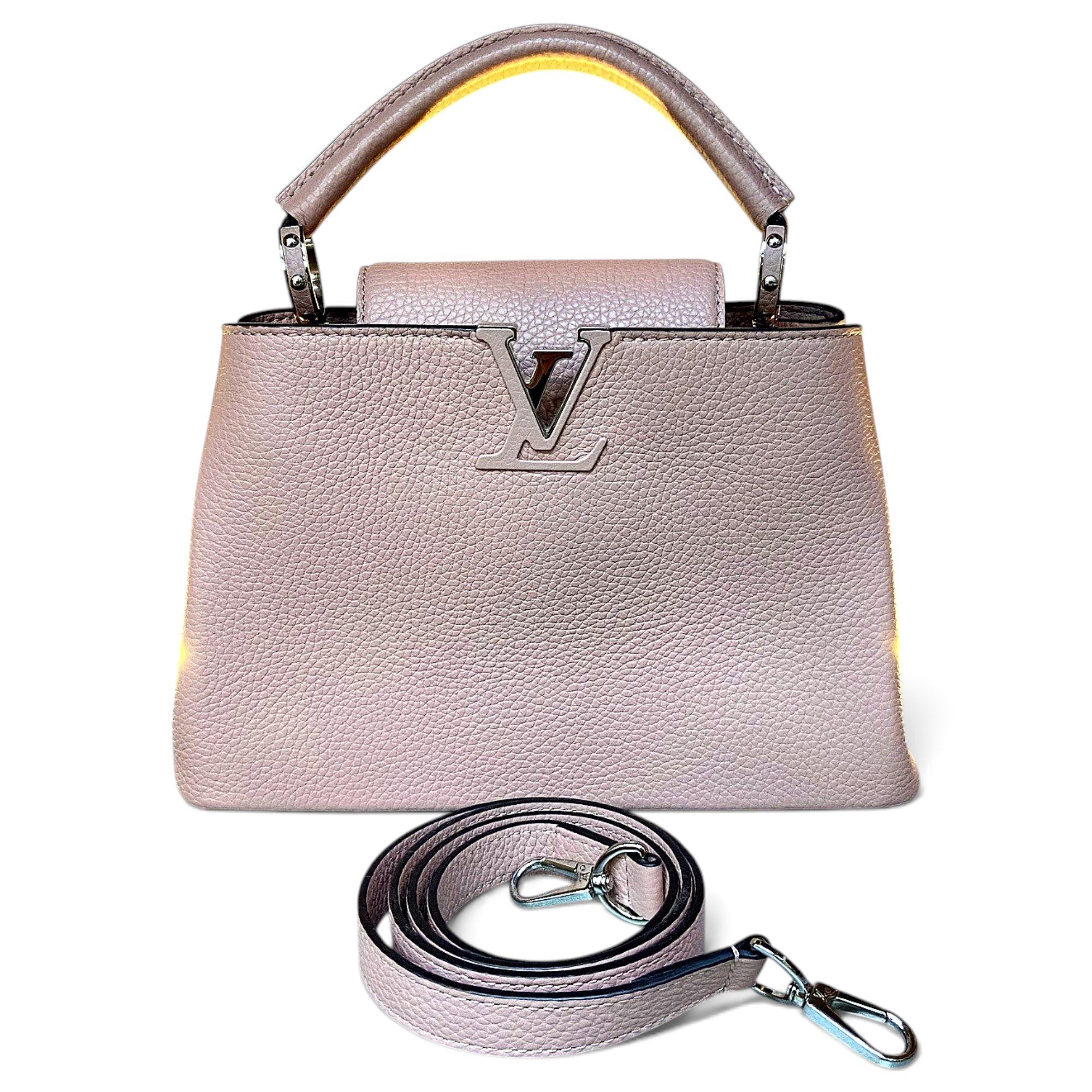 Capucines leather handbag