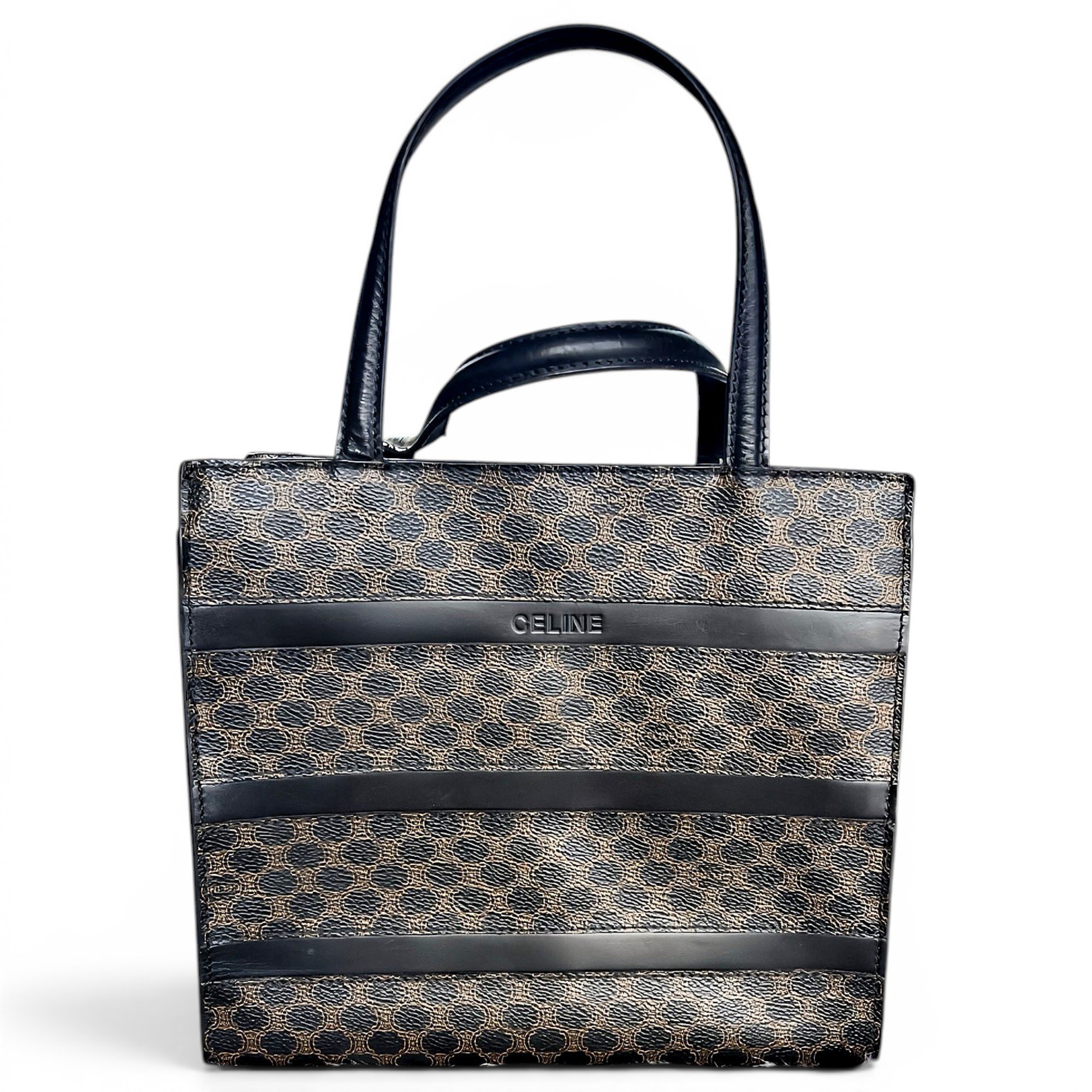 Vinyl handbag