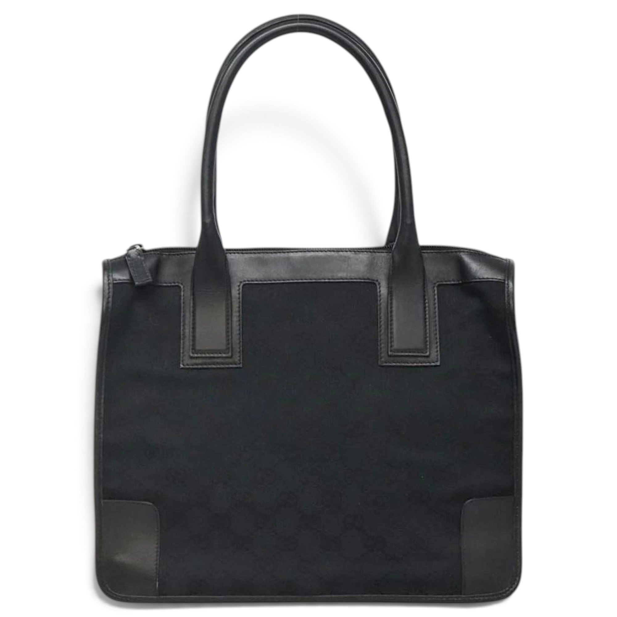 Leather tote