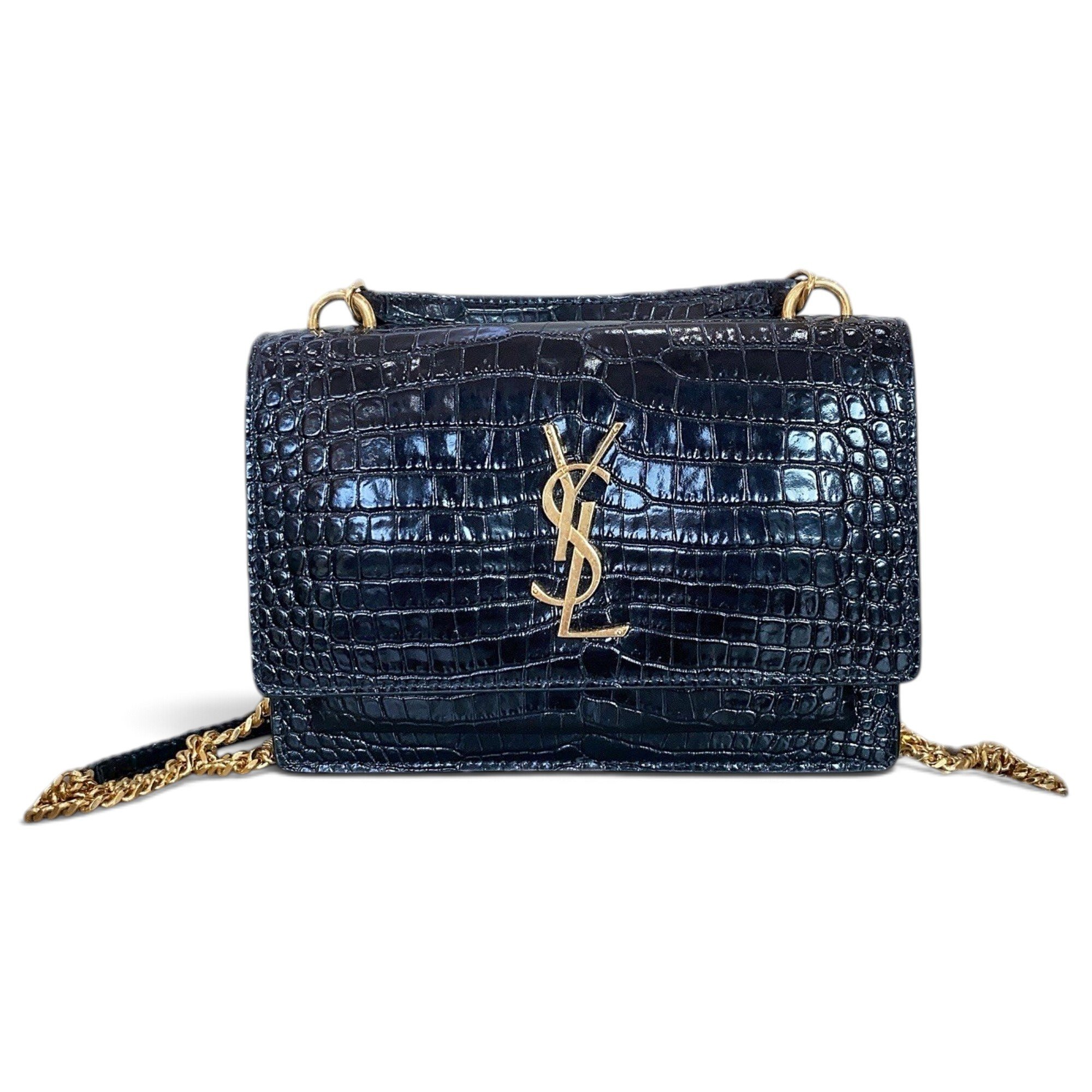 Sunset leather handbag