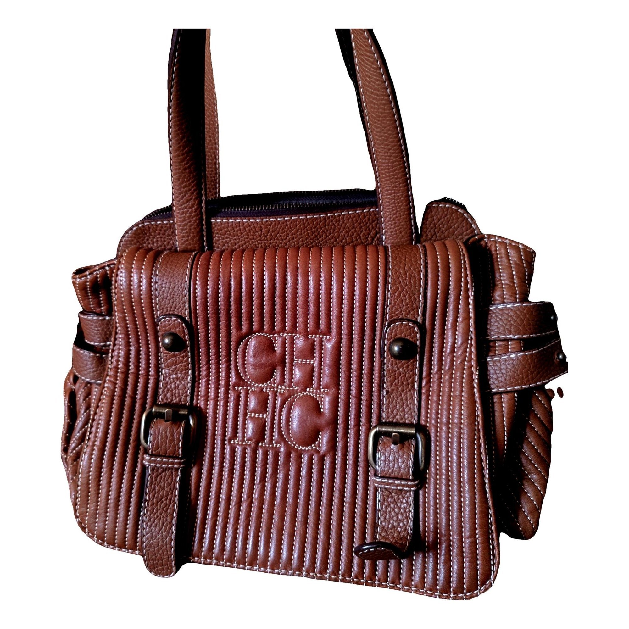 Leather handbag