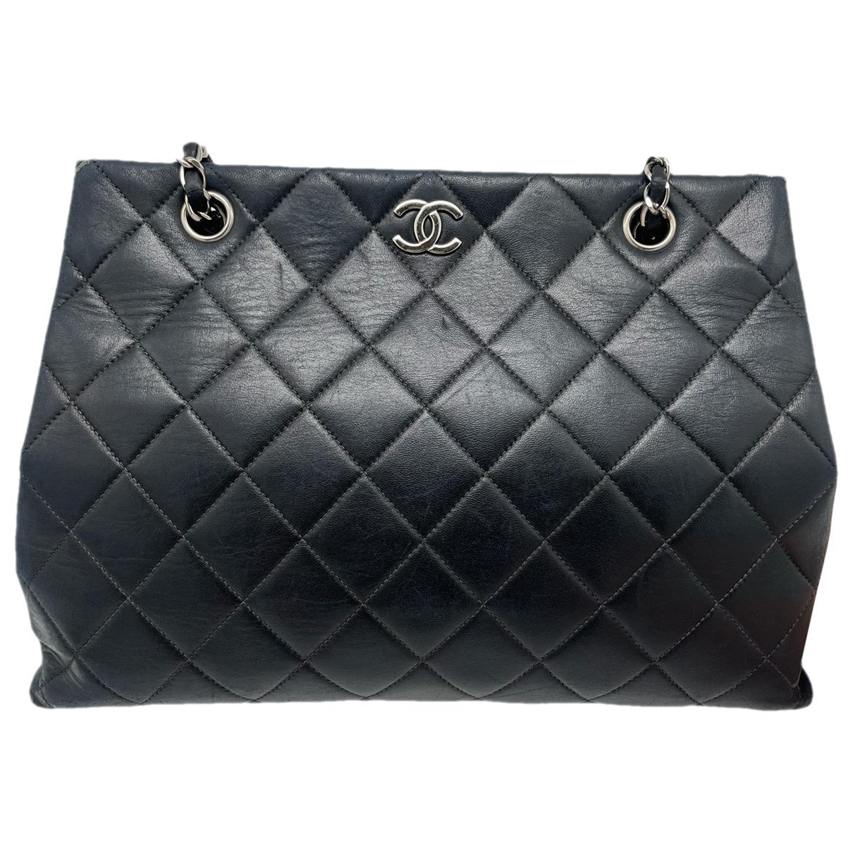 Leather tote