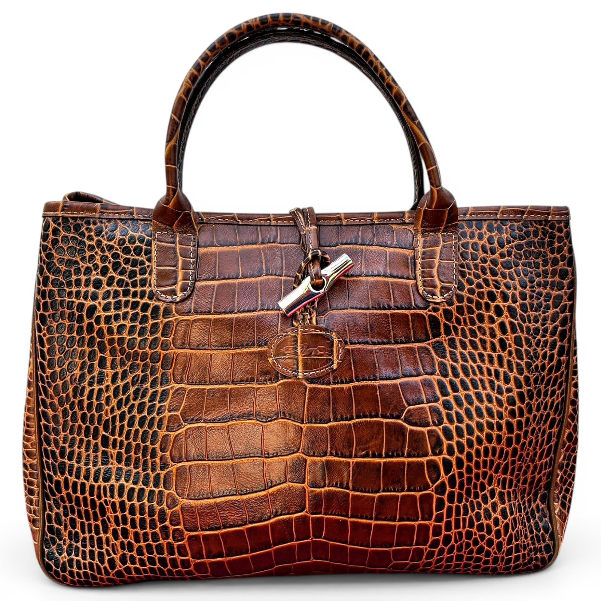 Roseau leather handbag